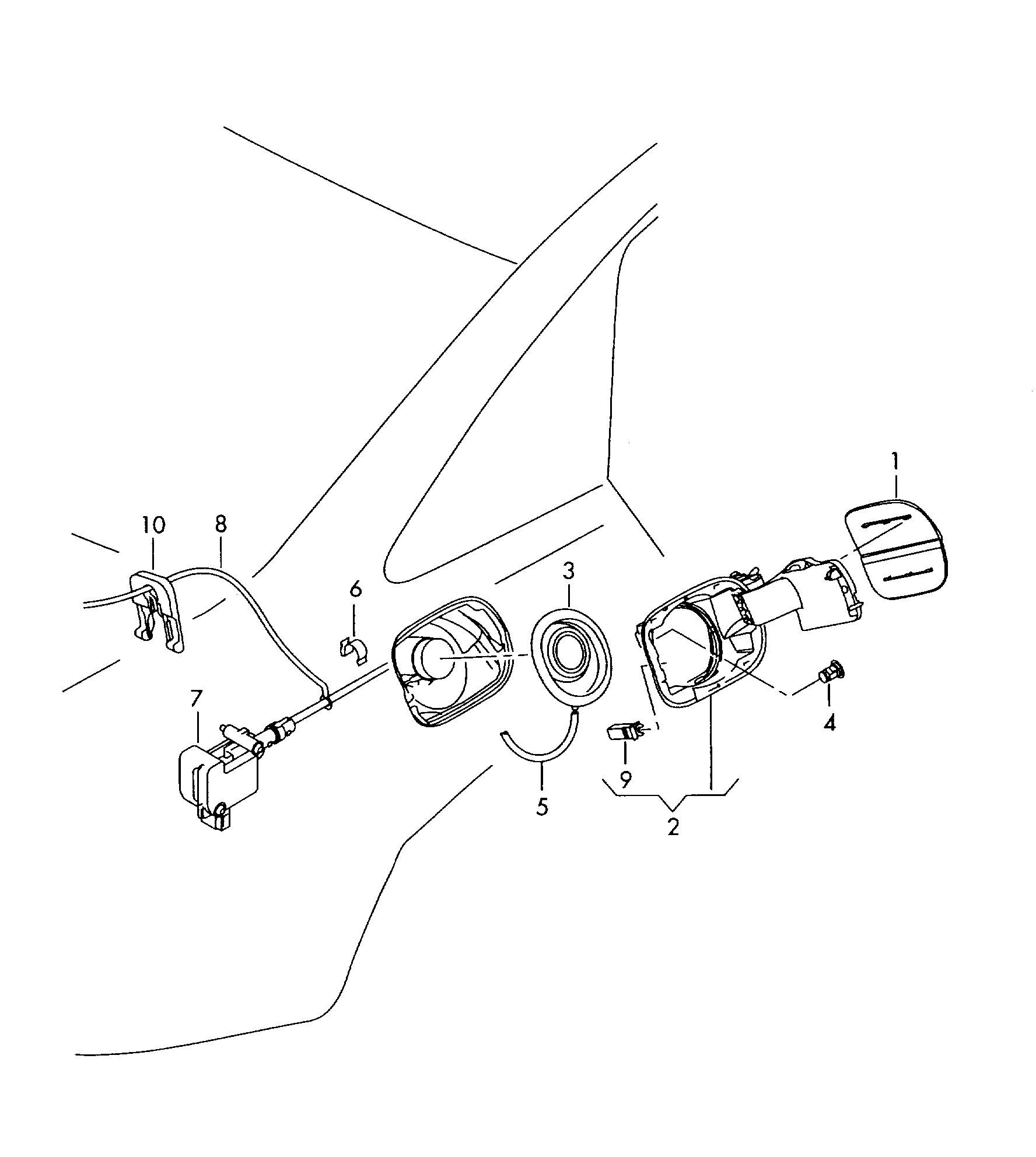 VAG 6Q6 809 986C - Säätöelementti, keskuslukitus inparts.fi