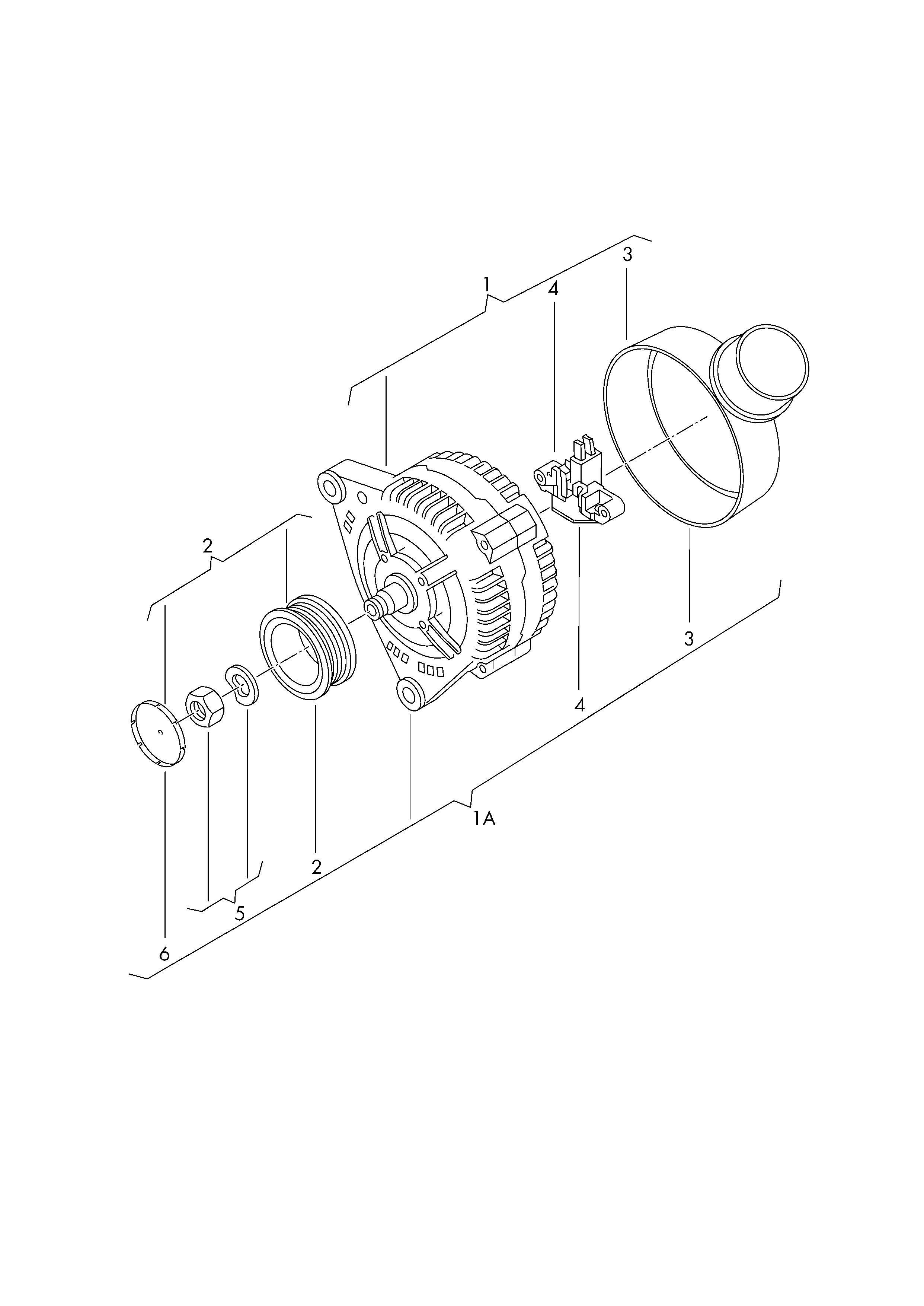 Seat 06E 903 119 P - Hihnapyörä, laturi inparts.fi