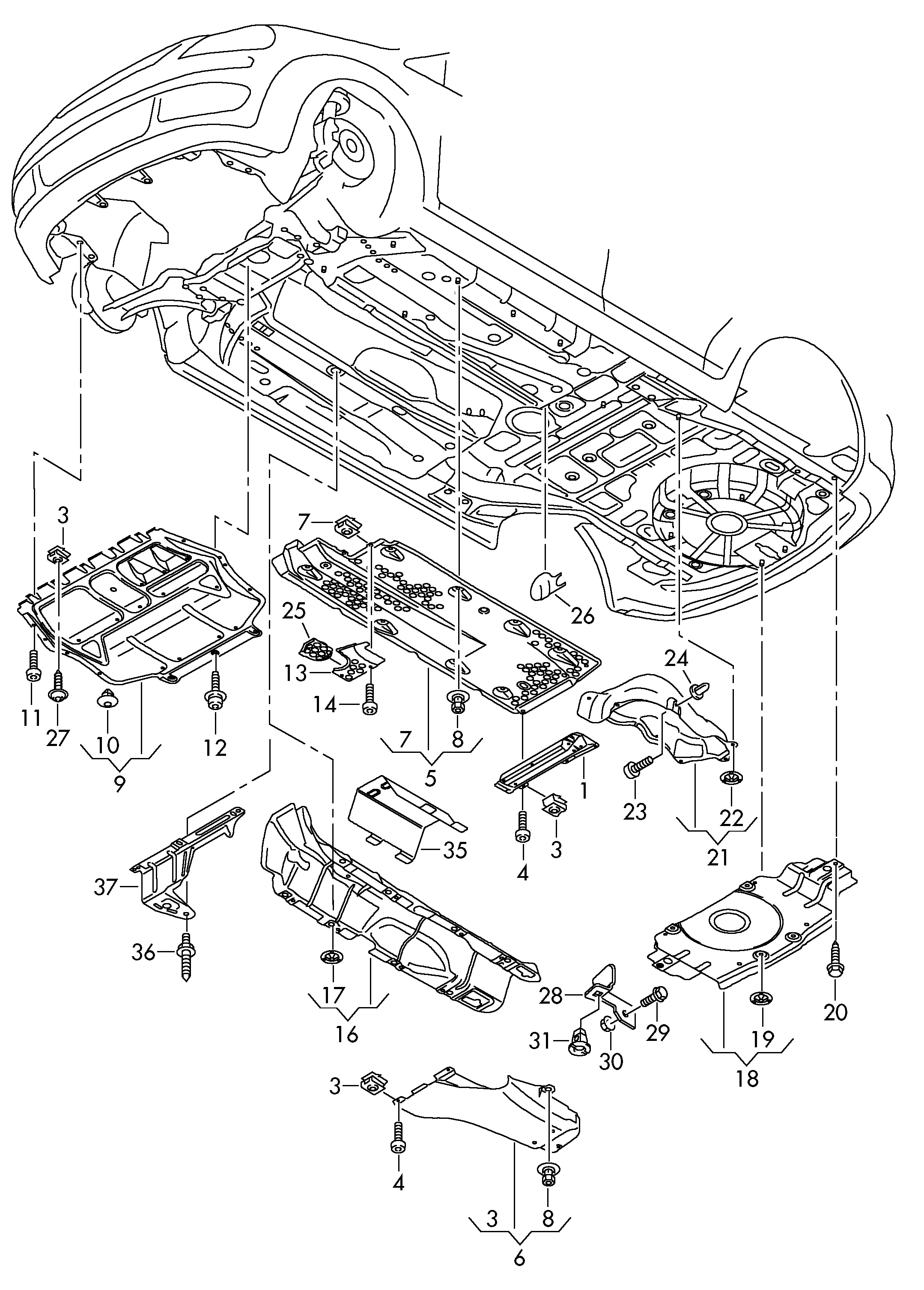 VW 1K0825201AE - Äänieriste inparts.fi