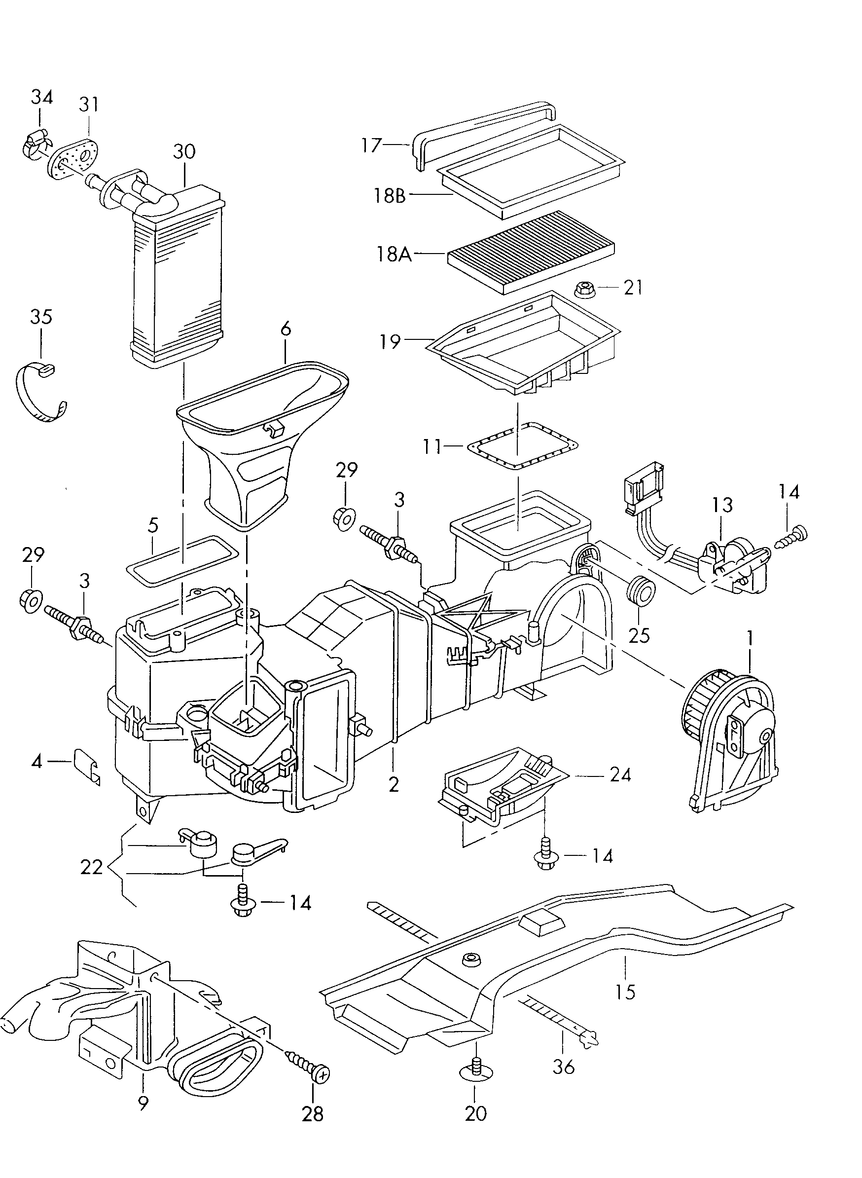 VAG 1J0819648 - Suodatin, sisäilma inparts.fi