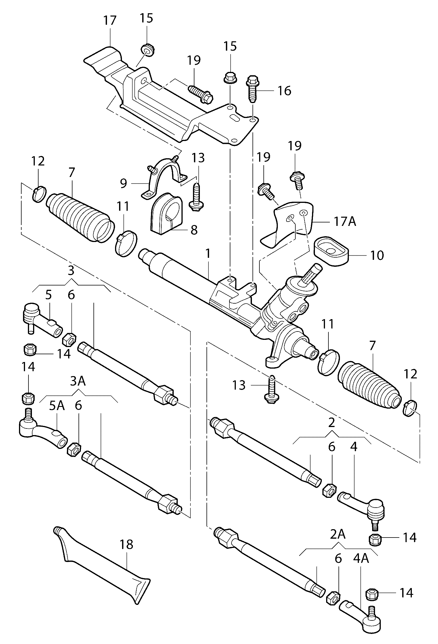 Skoda 8N0 422 831 - Paljekumi, ohjaus inparts.fi