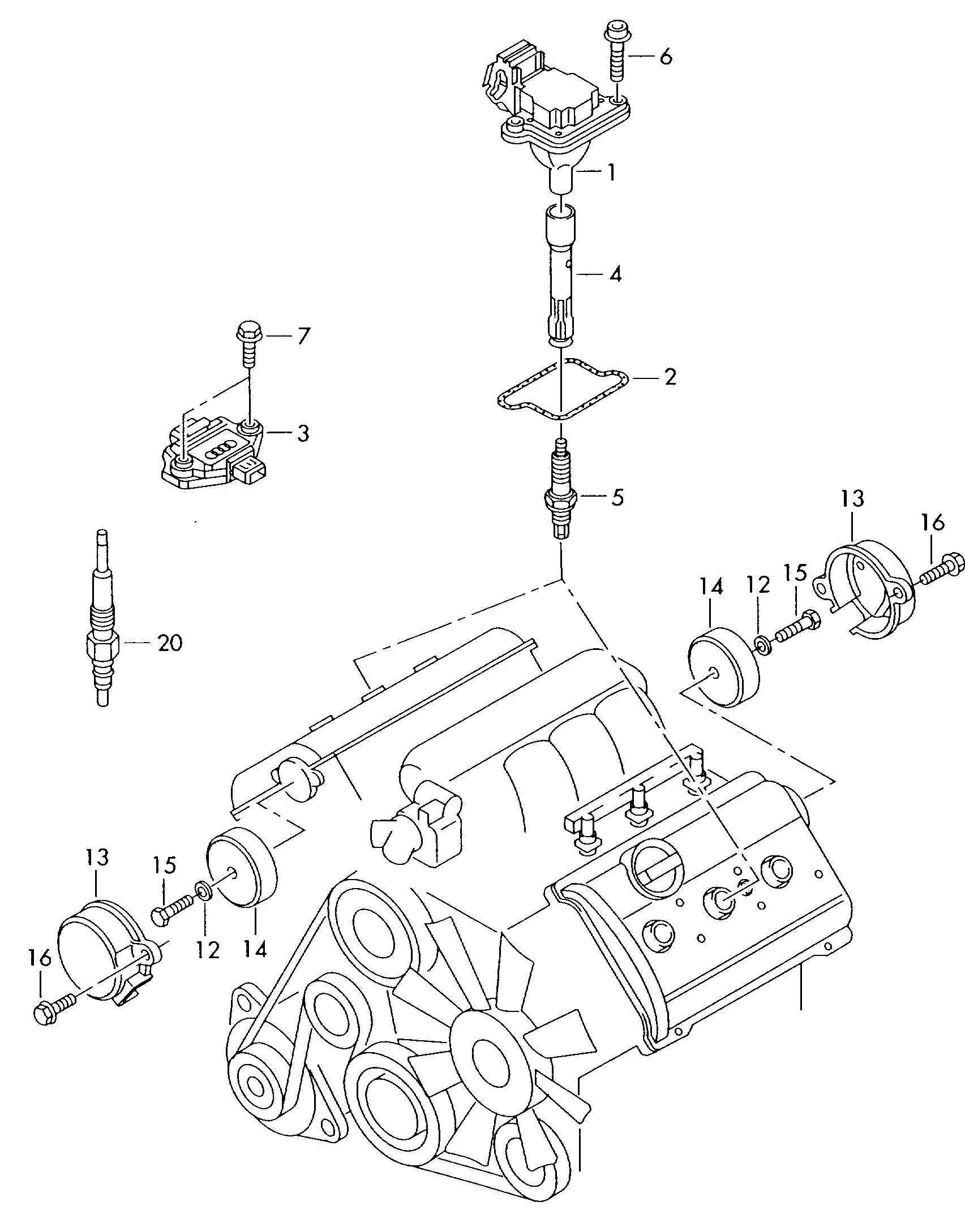 Seat 4A0905351A - Kytkentälaite, sytytyslaite inparts.fi