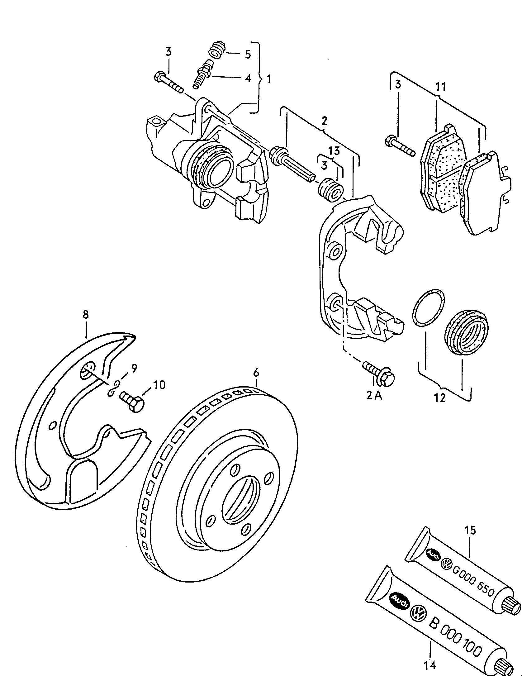 VAG 895 615 301 A - Jarrulevy inparts.fi