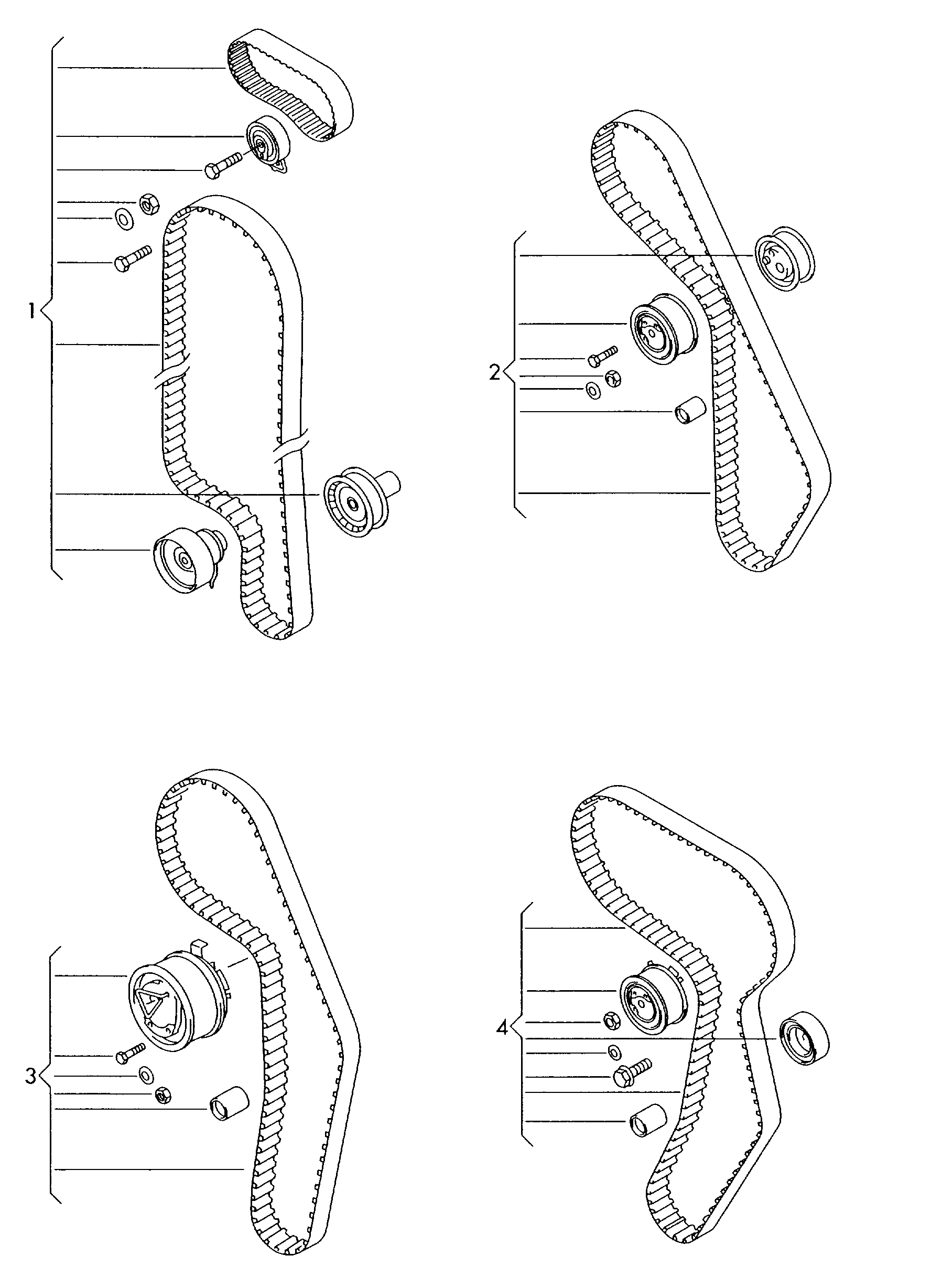 Skoda 038 198 119 F - Hammashihnasarja inparts.fi