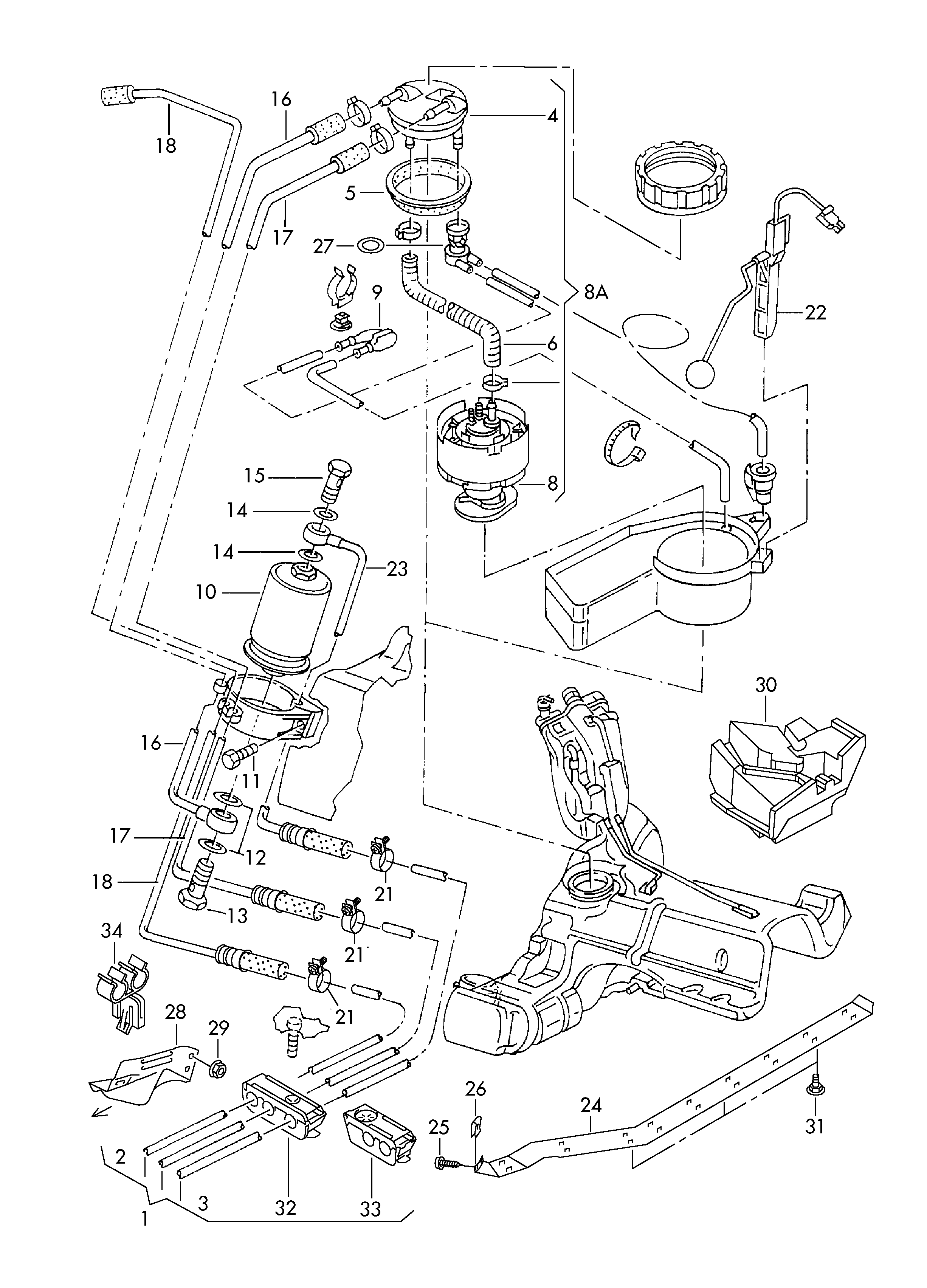 PEUGEOT 441201511C - Fuel filter inparts.fi