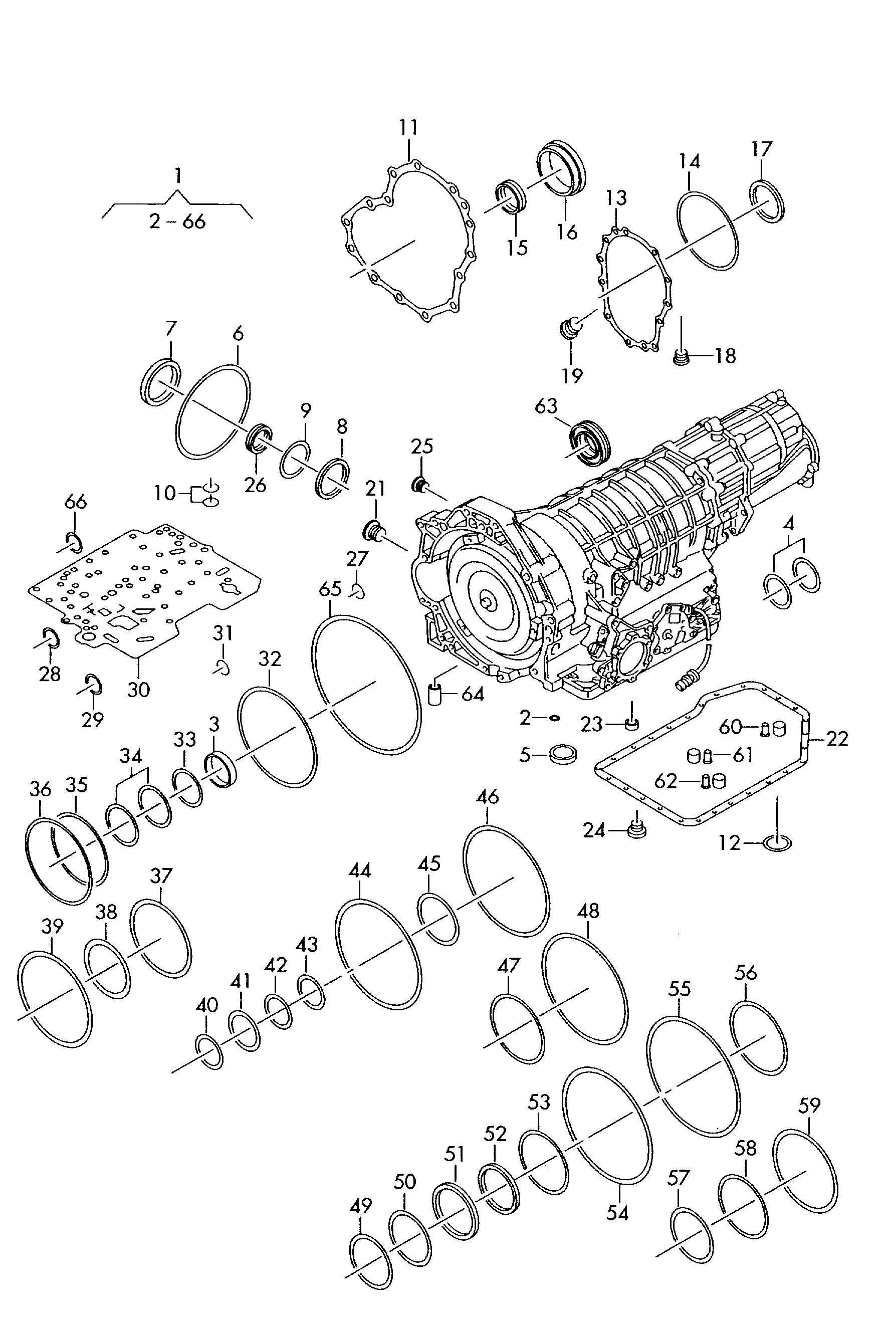 VAG 01L409399 - Tiivisterengas, vetoakseli inparts.fi