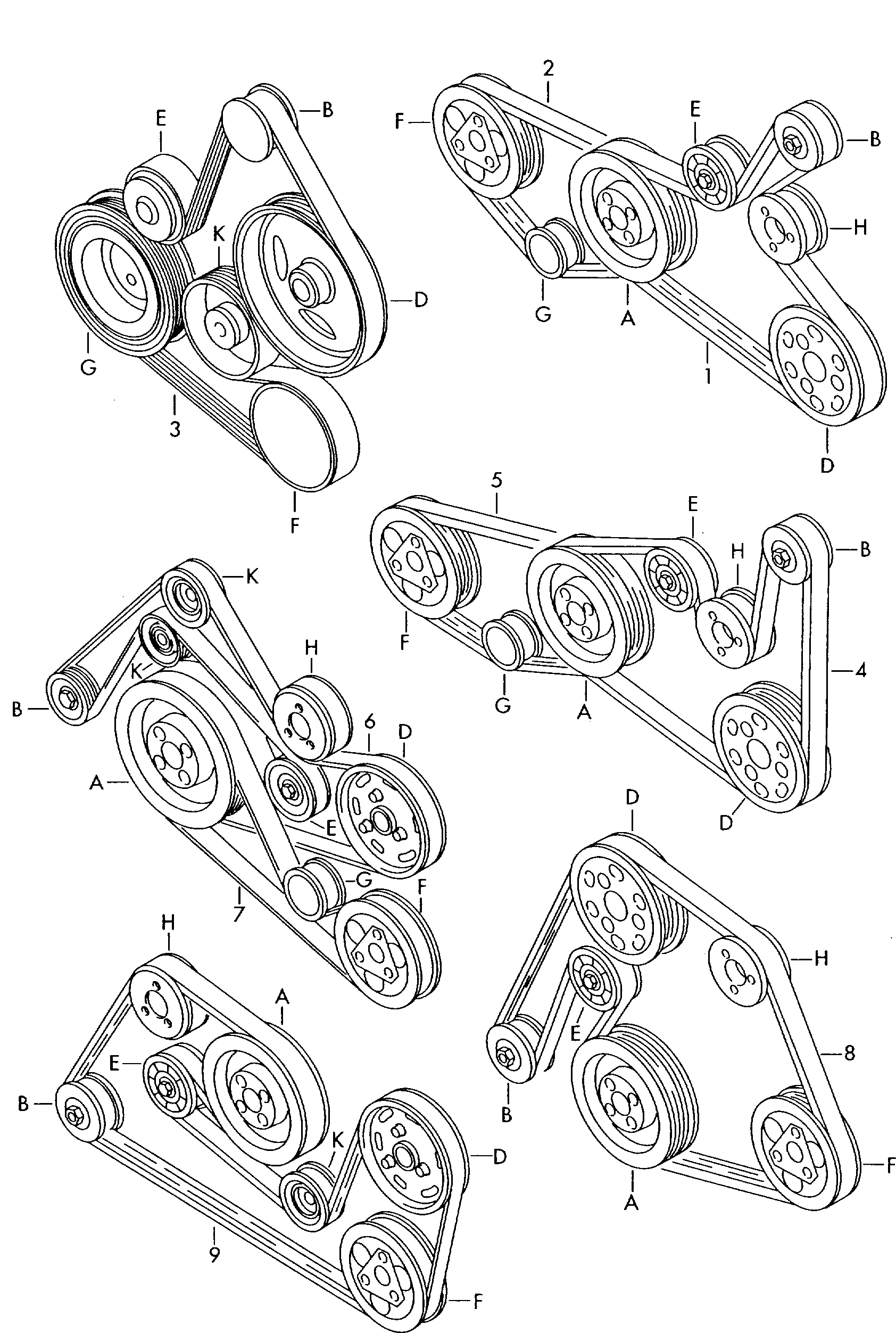 VAG 059260849D - Moniurahihna inparts.fi