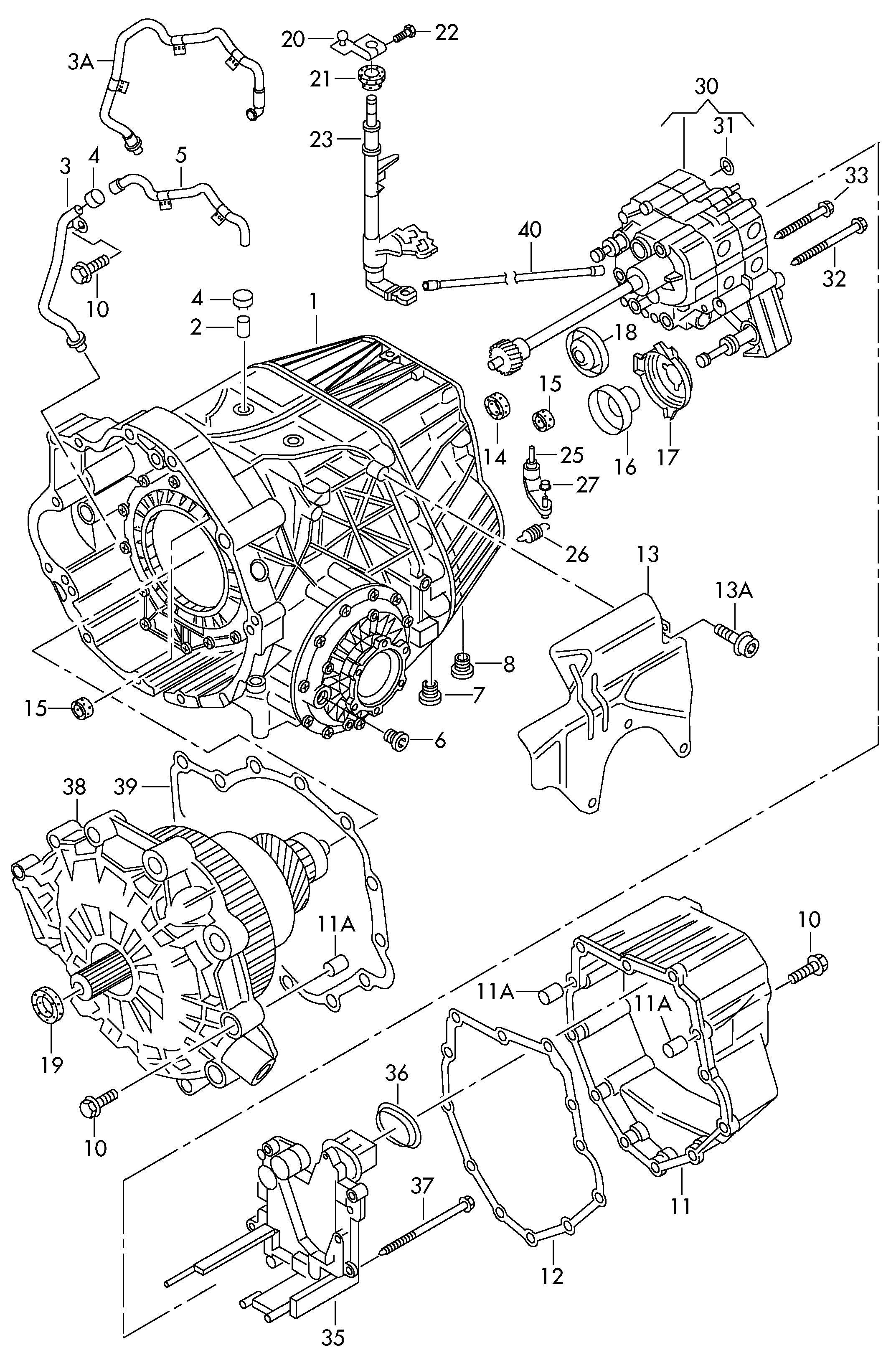 VAG G 052 180 A2 - Automaattivaihteistoöljy inparts.fi