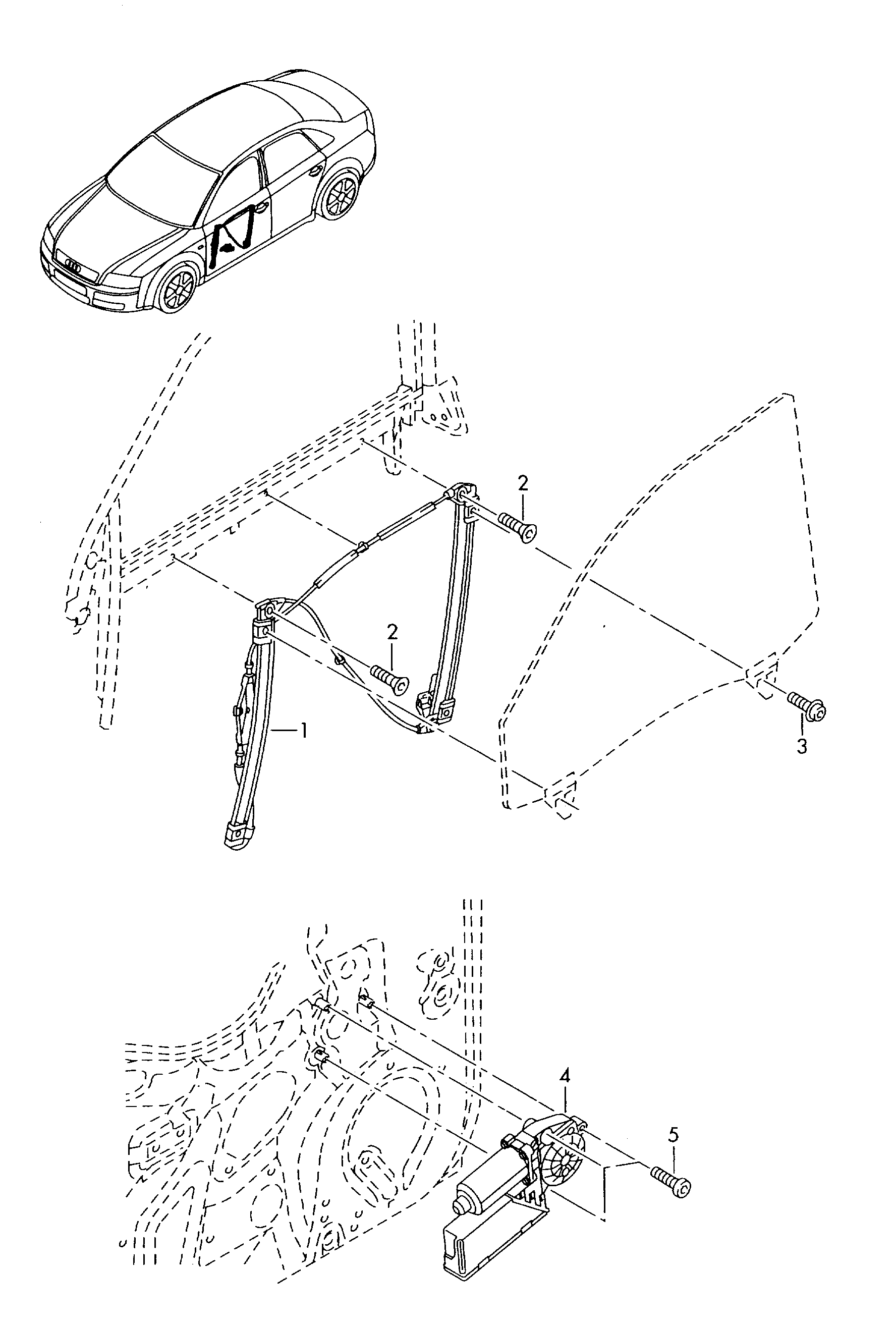 Seat 8E0 837 461 C - Lasinnostin inparts.fi