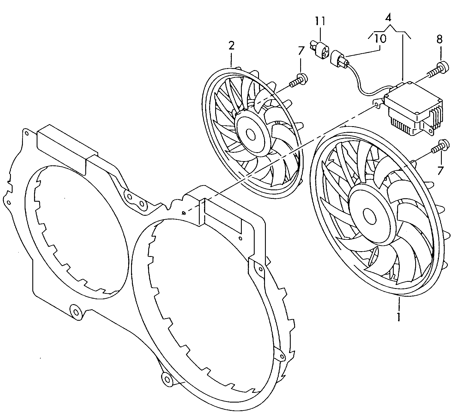 Skoda 8K0959455G - Tuuletin, moottorin jäähdytys inparts.fi