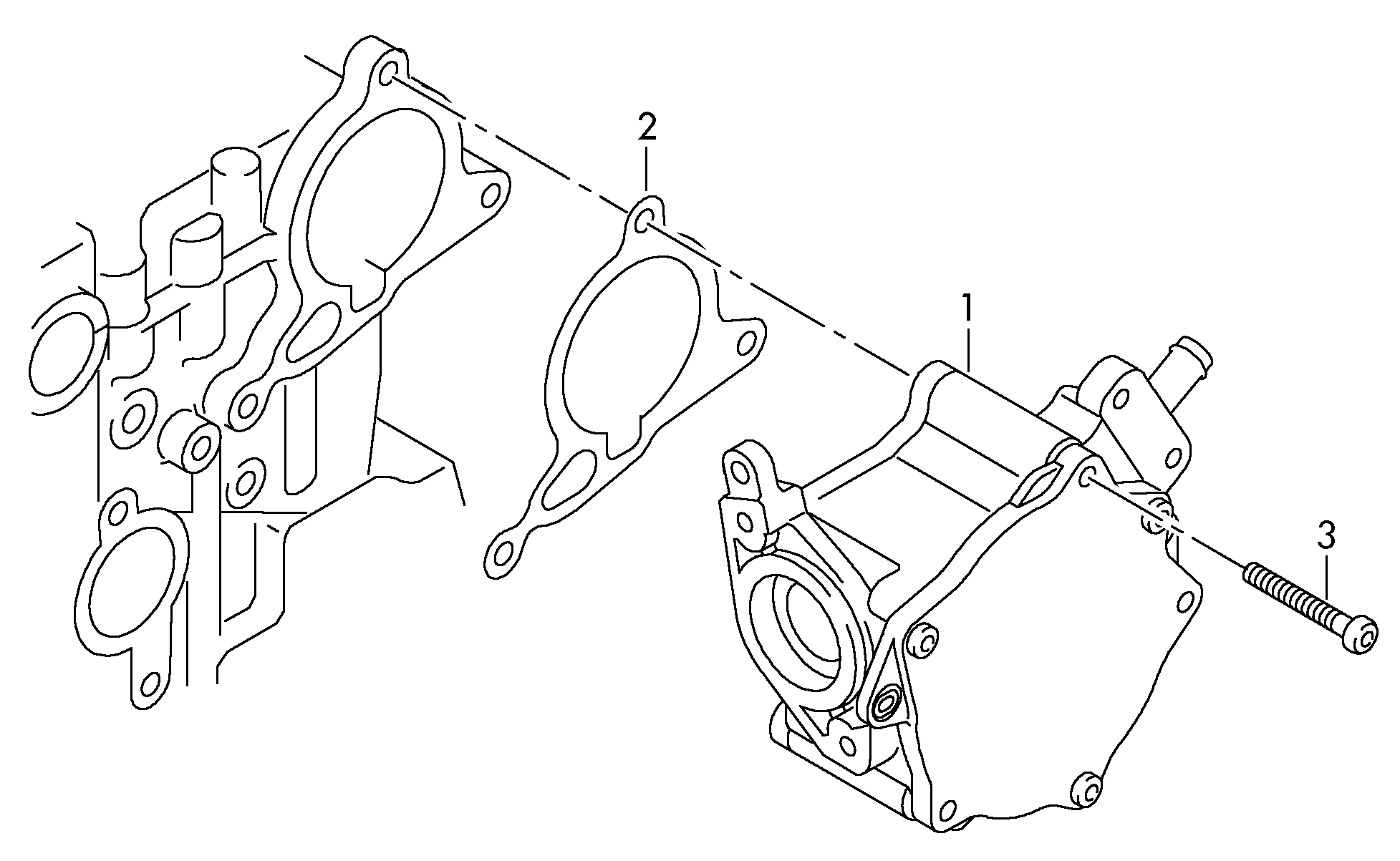 Skoda 06J 145 100 F - Alipainepumppu, jarrujärjestelmä inparts.fi