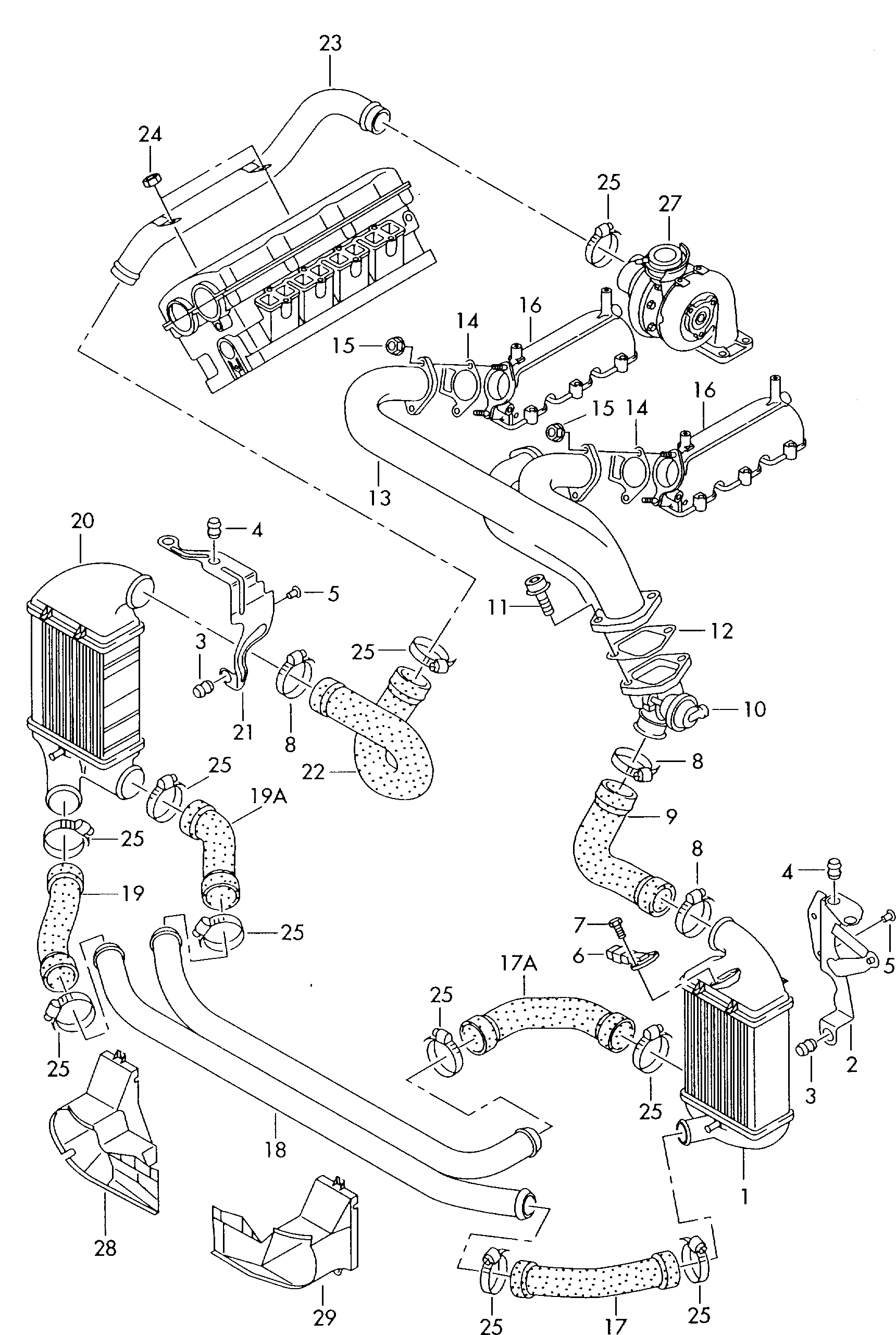 VW 8E0 145 805 P - Välijäähdytin inparts.fi