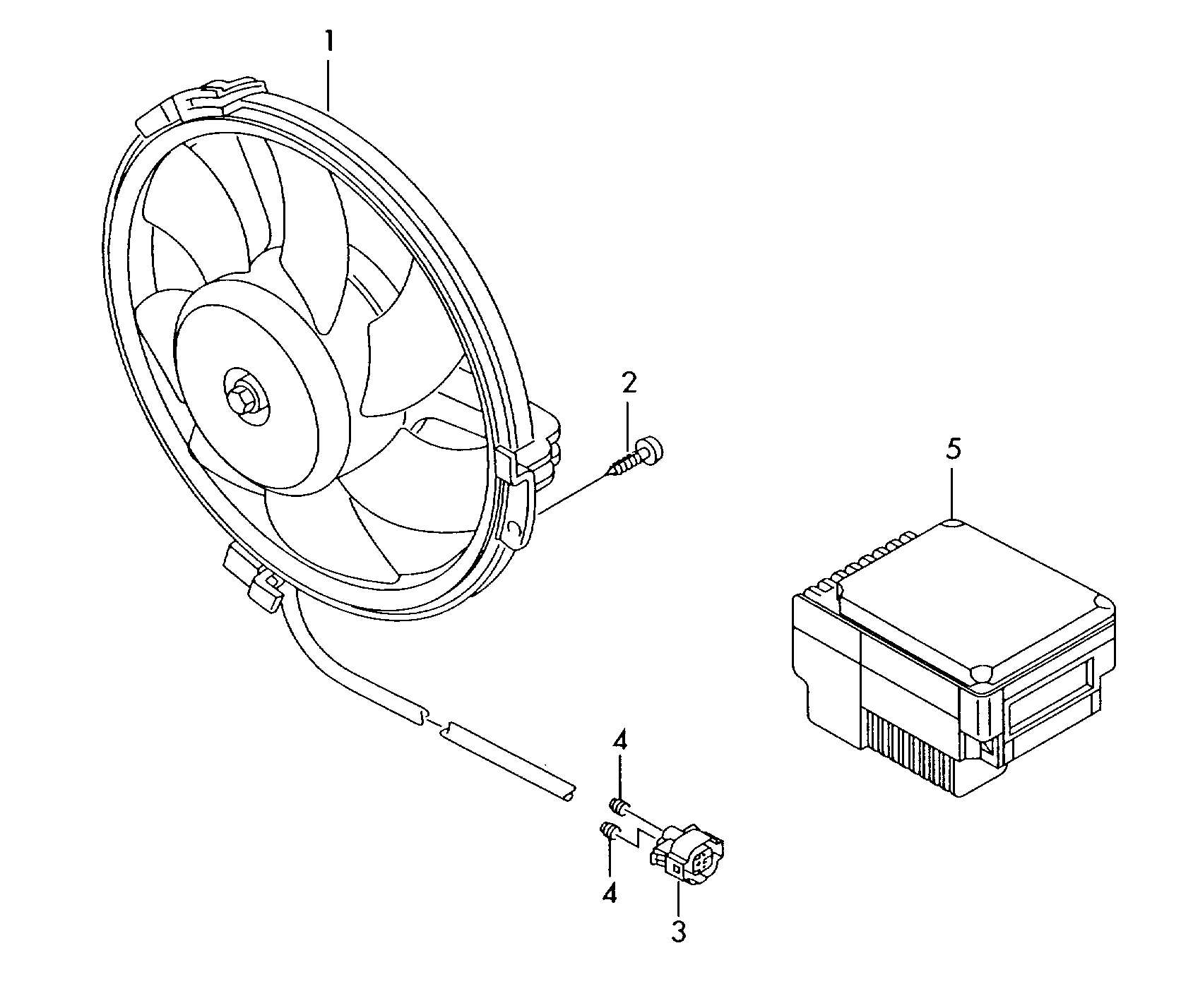 VAG 8E0959455M - Tuuletin, moottorin jäähdytys inparts.fi