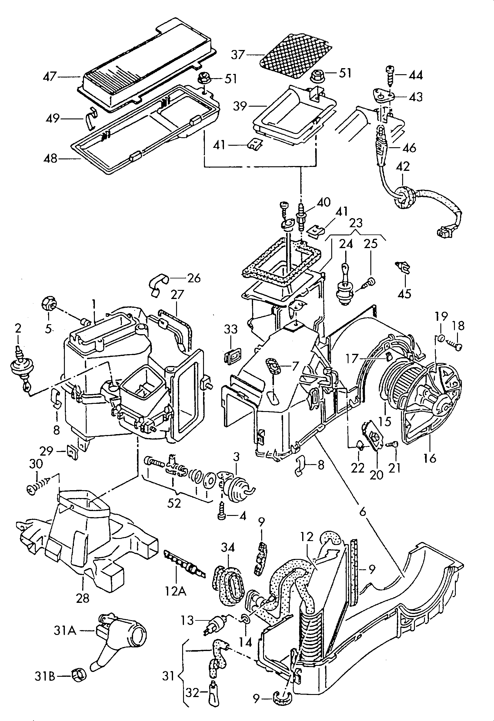 VAG 8A0819439B - Suodatin, sisäilma inparts.fi