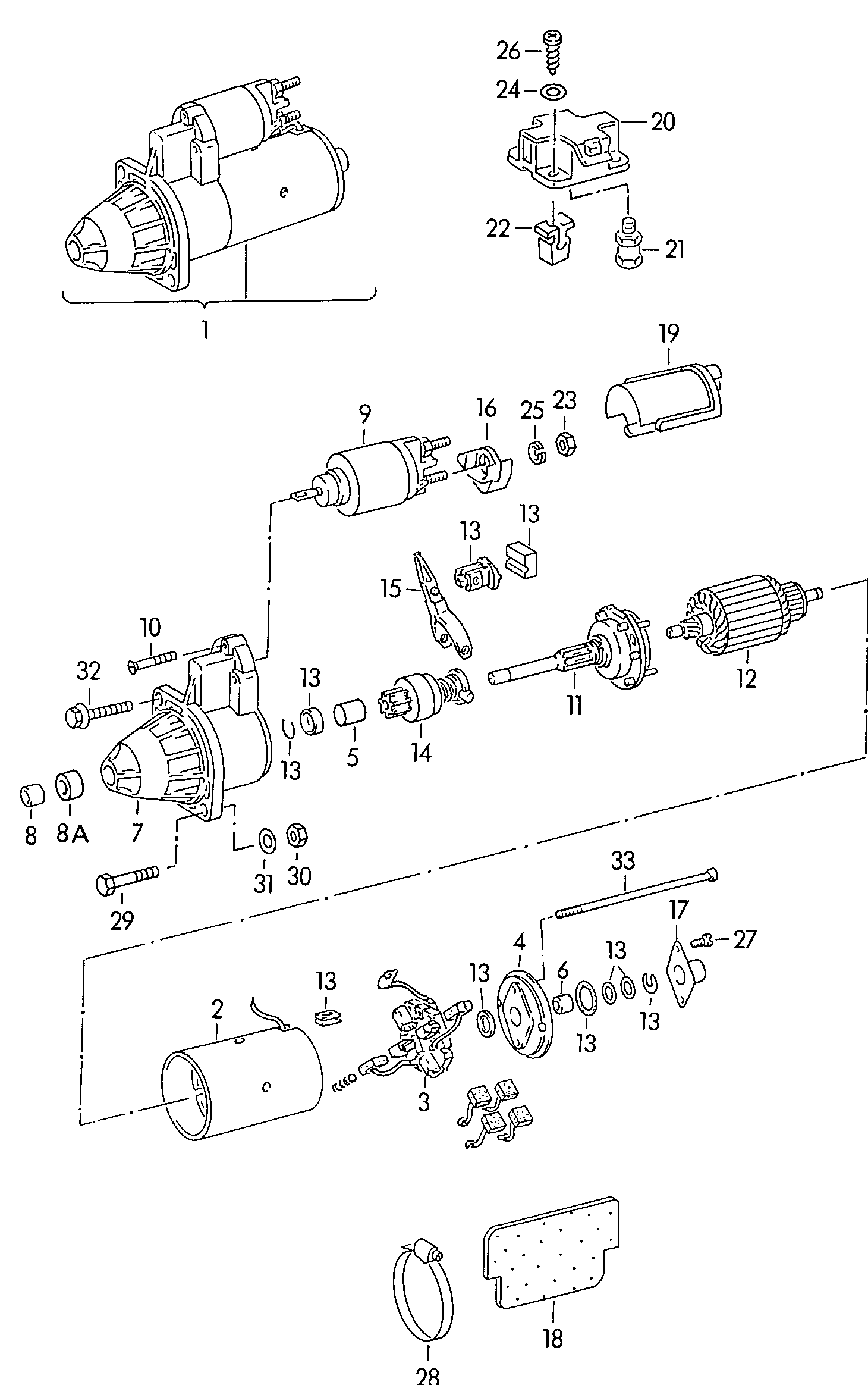 VAG 068 911 255 S - Vetolaakeri,käynnistin inparts.fi