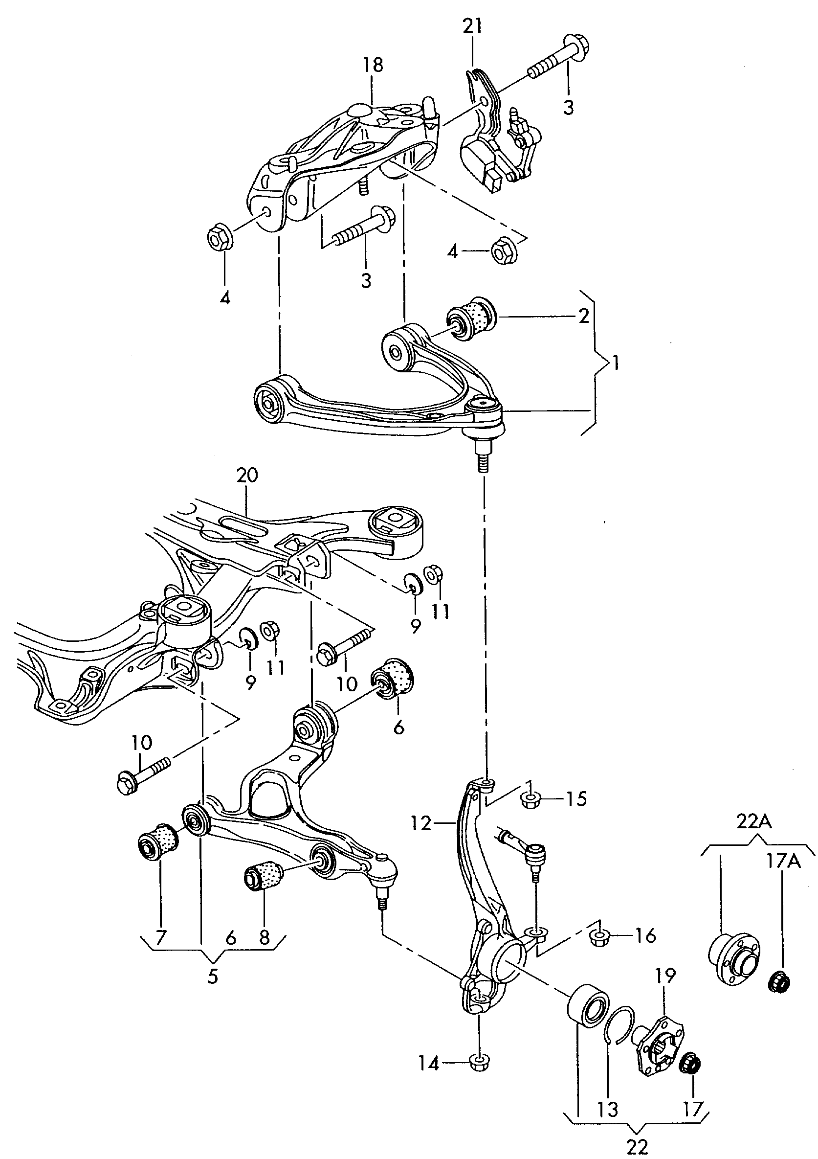 Seat 7L8407183 - Tukivarren hela inparts.fi