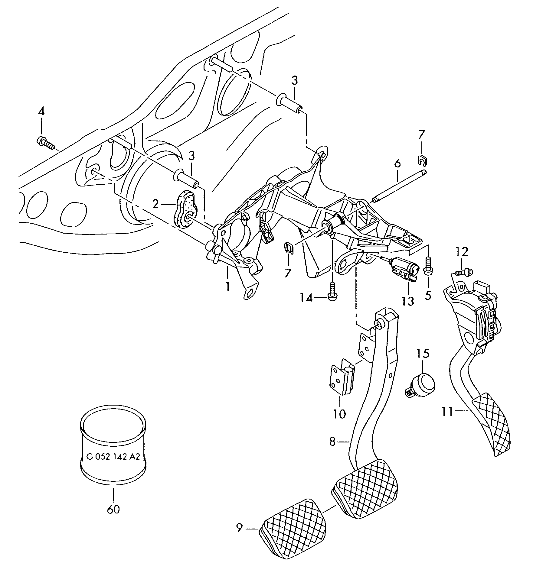 Skoda 8K1 723 523 - Ajopoljinsarja inparts.fi