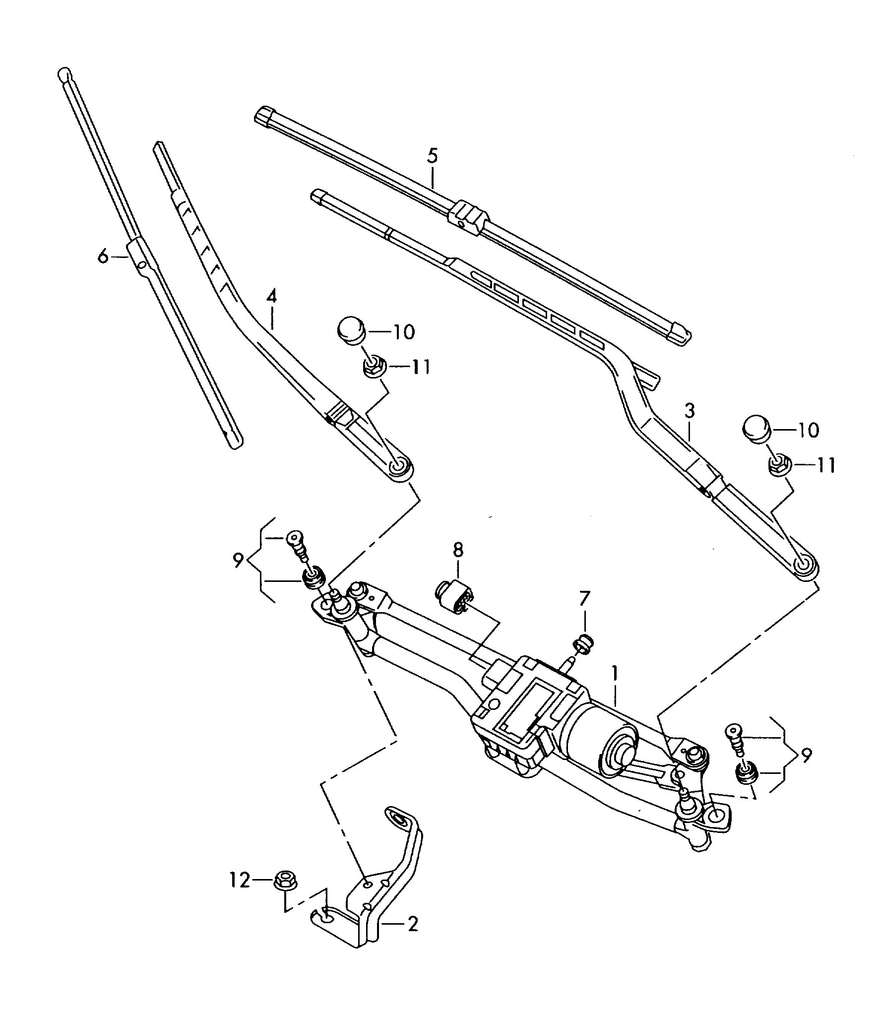 Seat 8P1955426H - Aero wiper blade inparts.fi