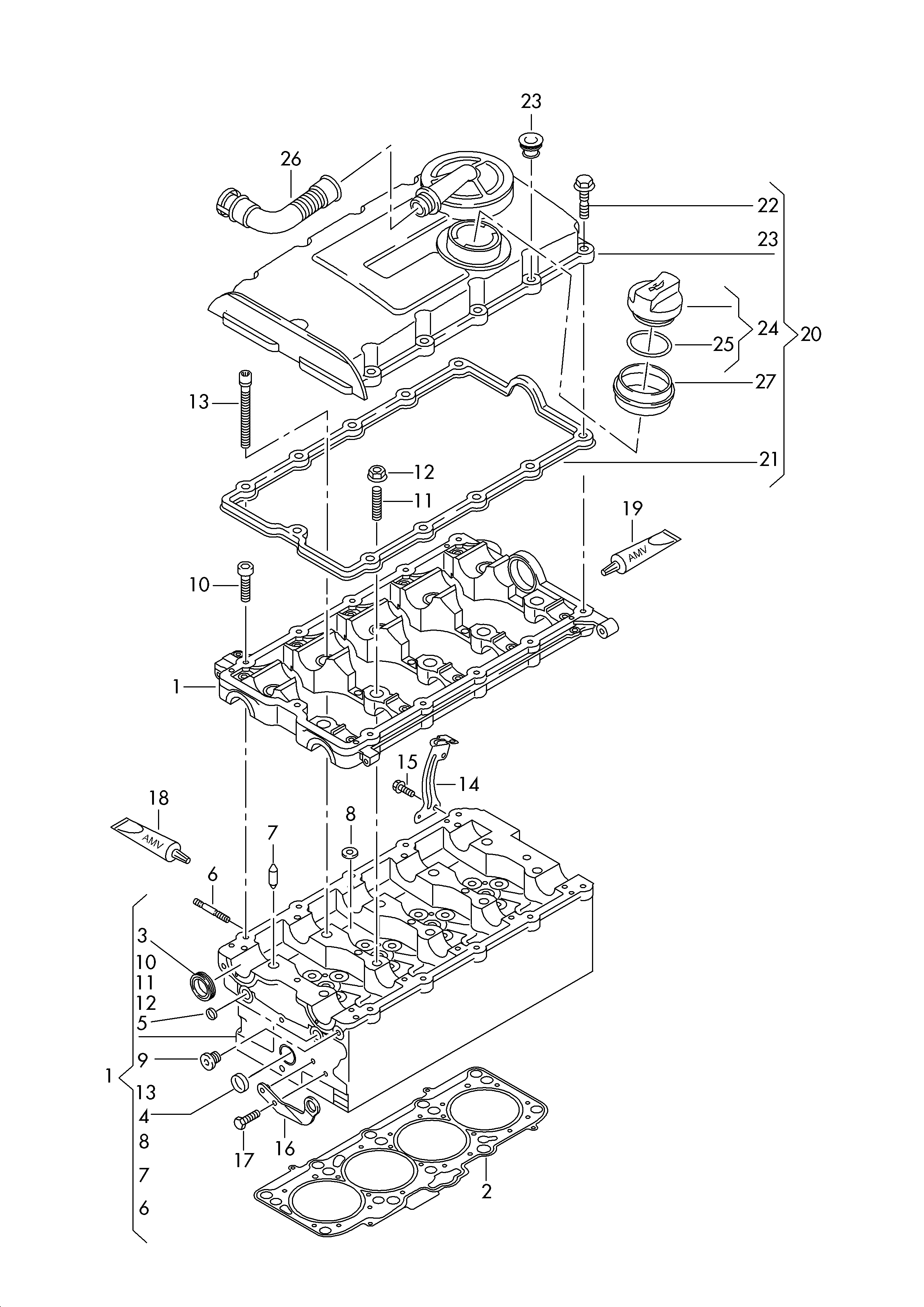 Seat 03L 103 469 A - Venttiilikoppa inparts.fi