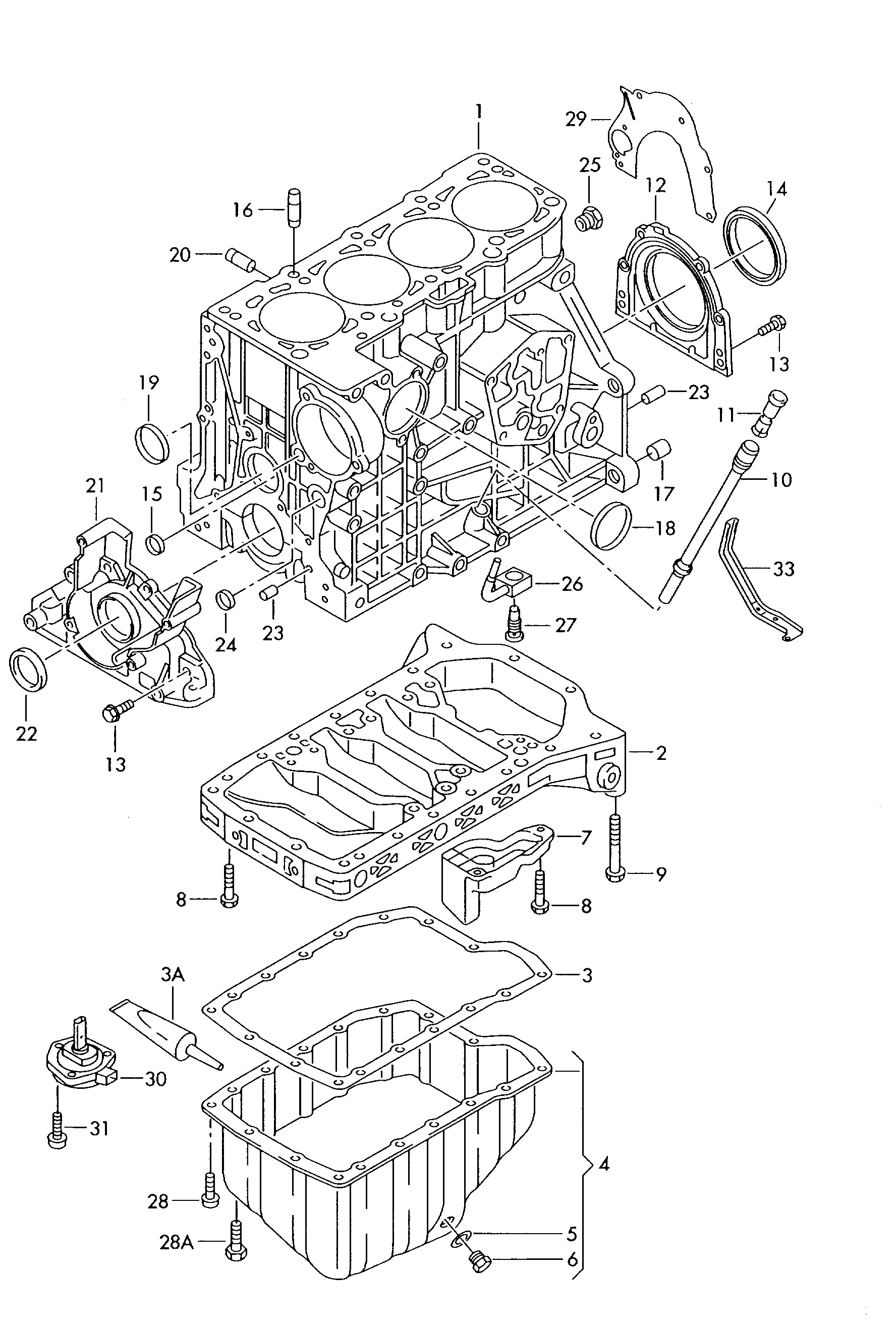 Seat 054 115 147 B - Akselitiiviste, kampiakseli inparts.fi