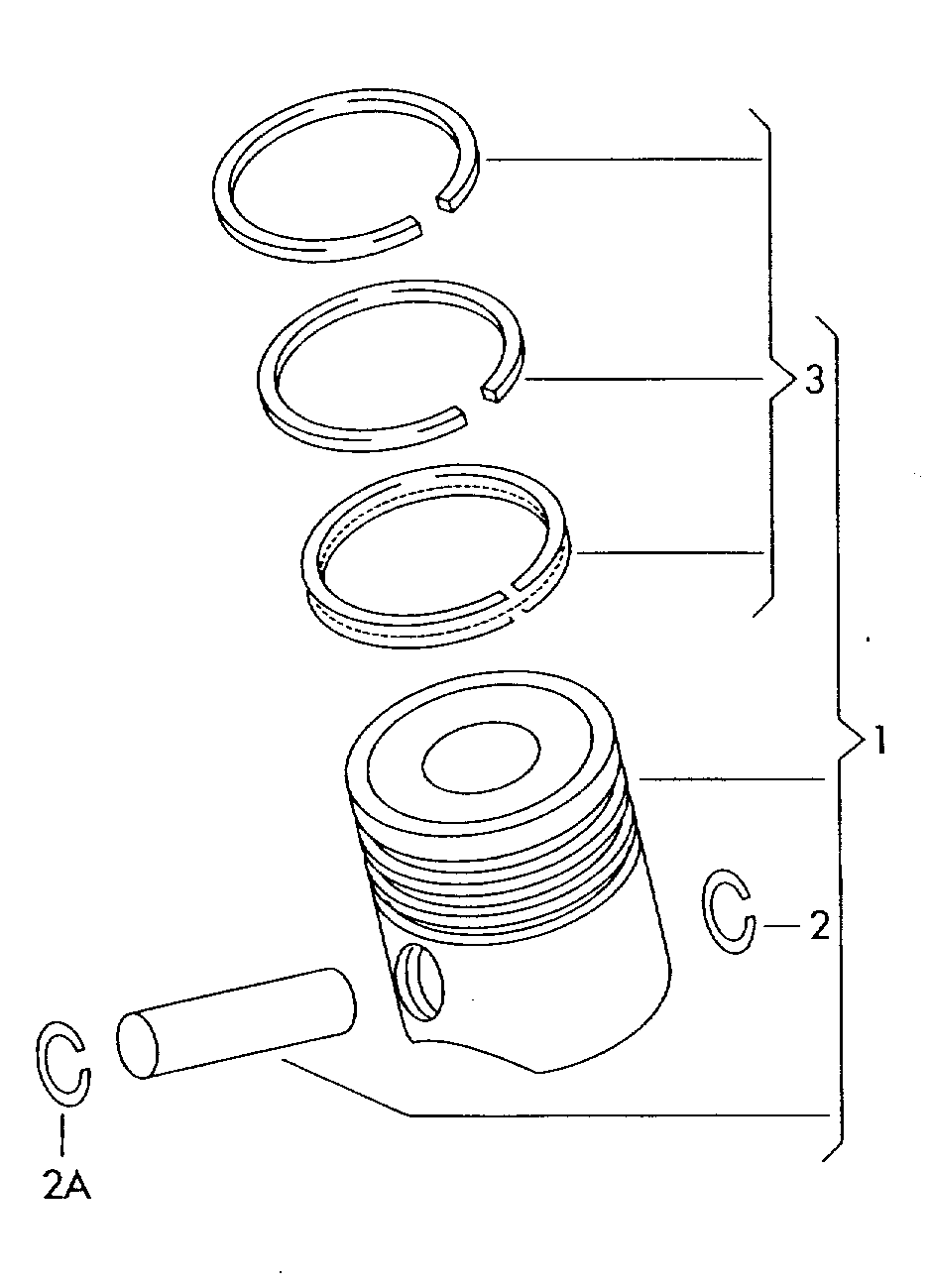 VAG 06H 198 151 B - Männänrengassarja inparts.fi