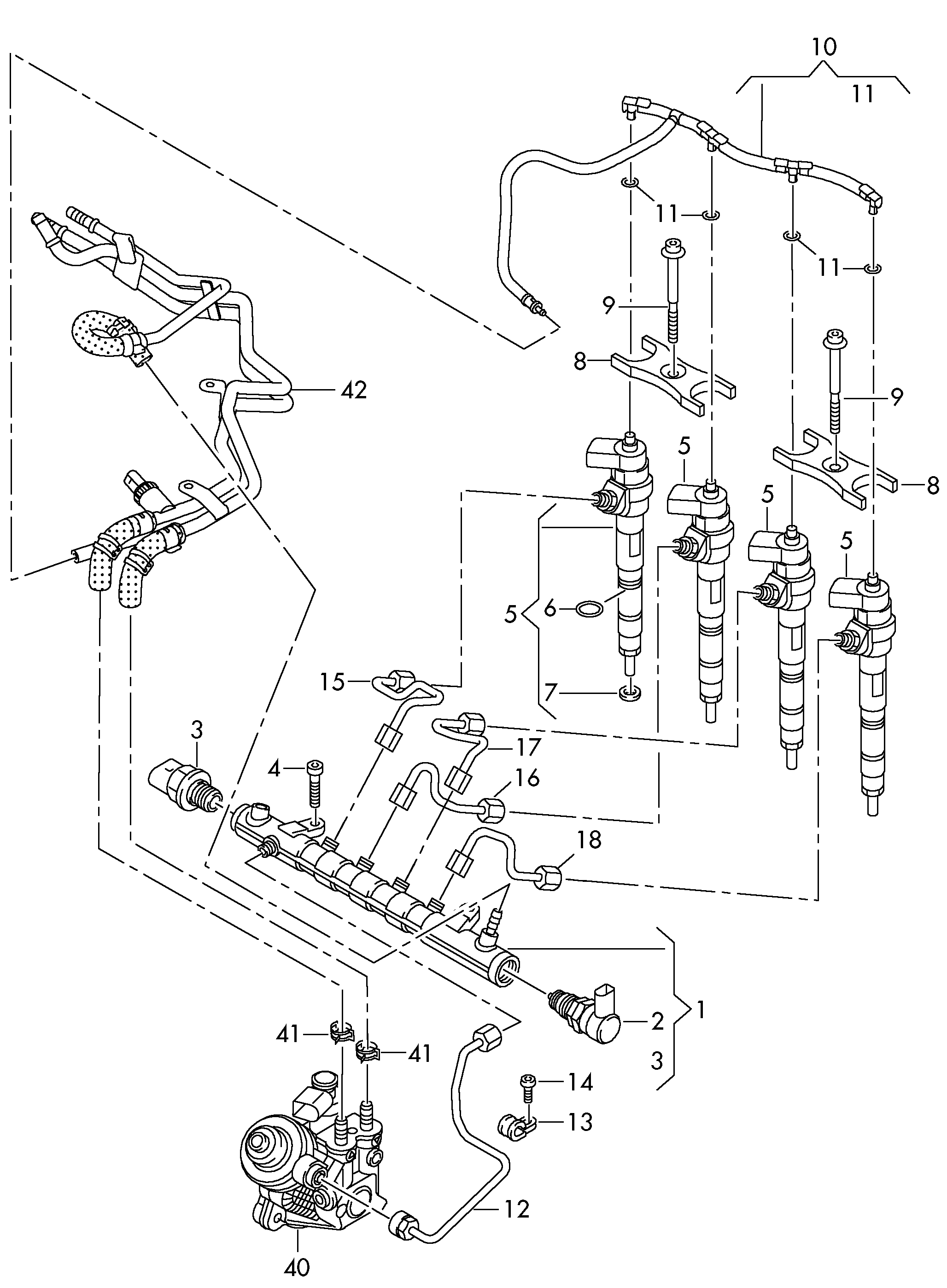 VW N 904 519 02 - Lämpösuojalevy, ruiskutusjärj. inparts.fi