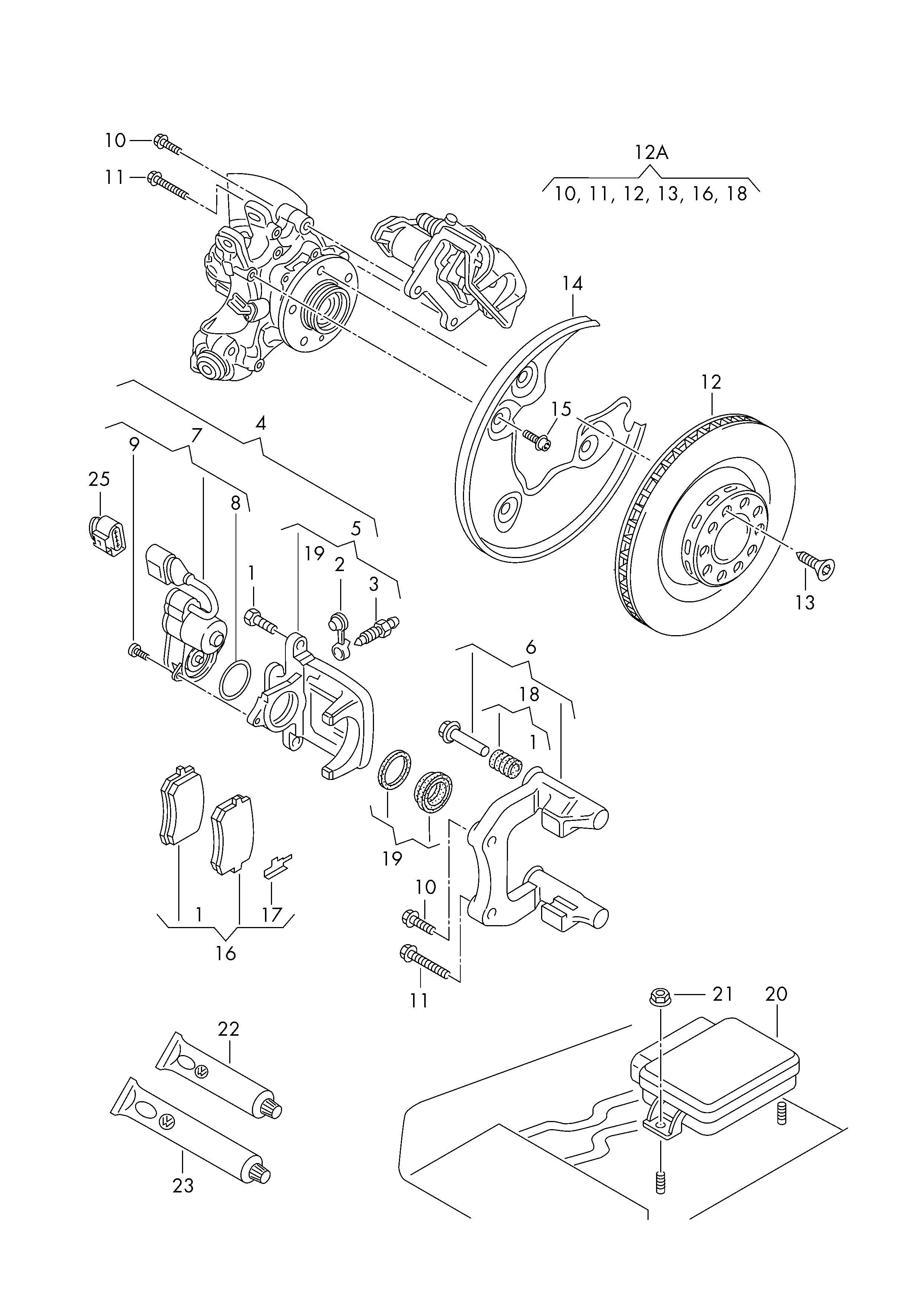 VAG 8K0 615 403 E - Jarrusatula inparts.fi