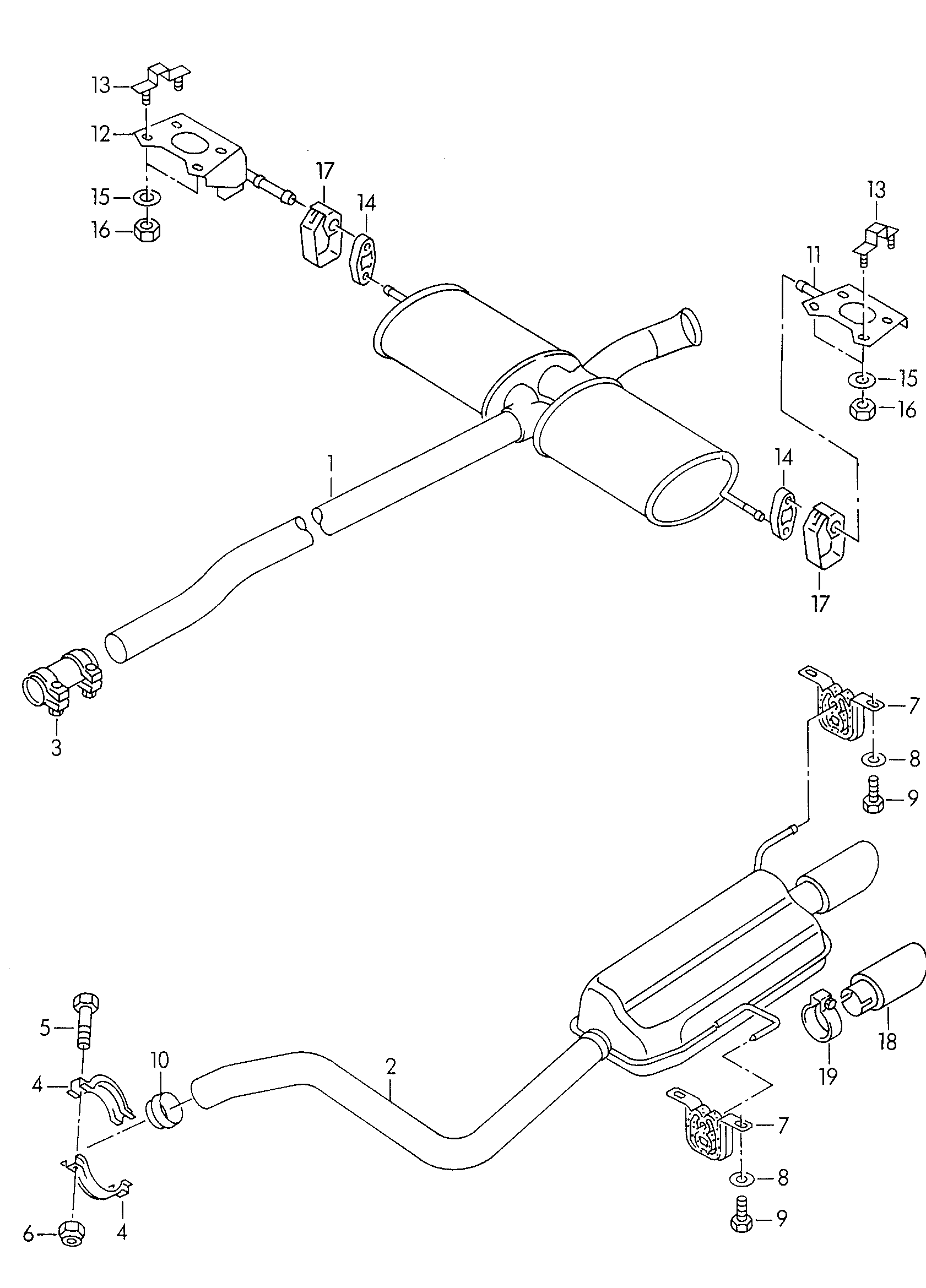 VAG 8A0 253 144 E - Laakerin holkki, vakaaja inparts.fi