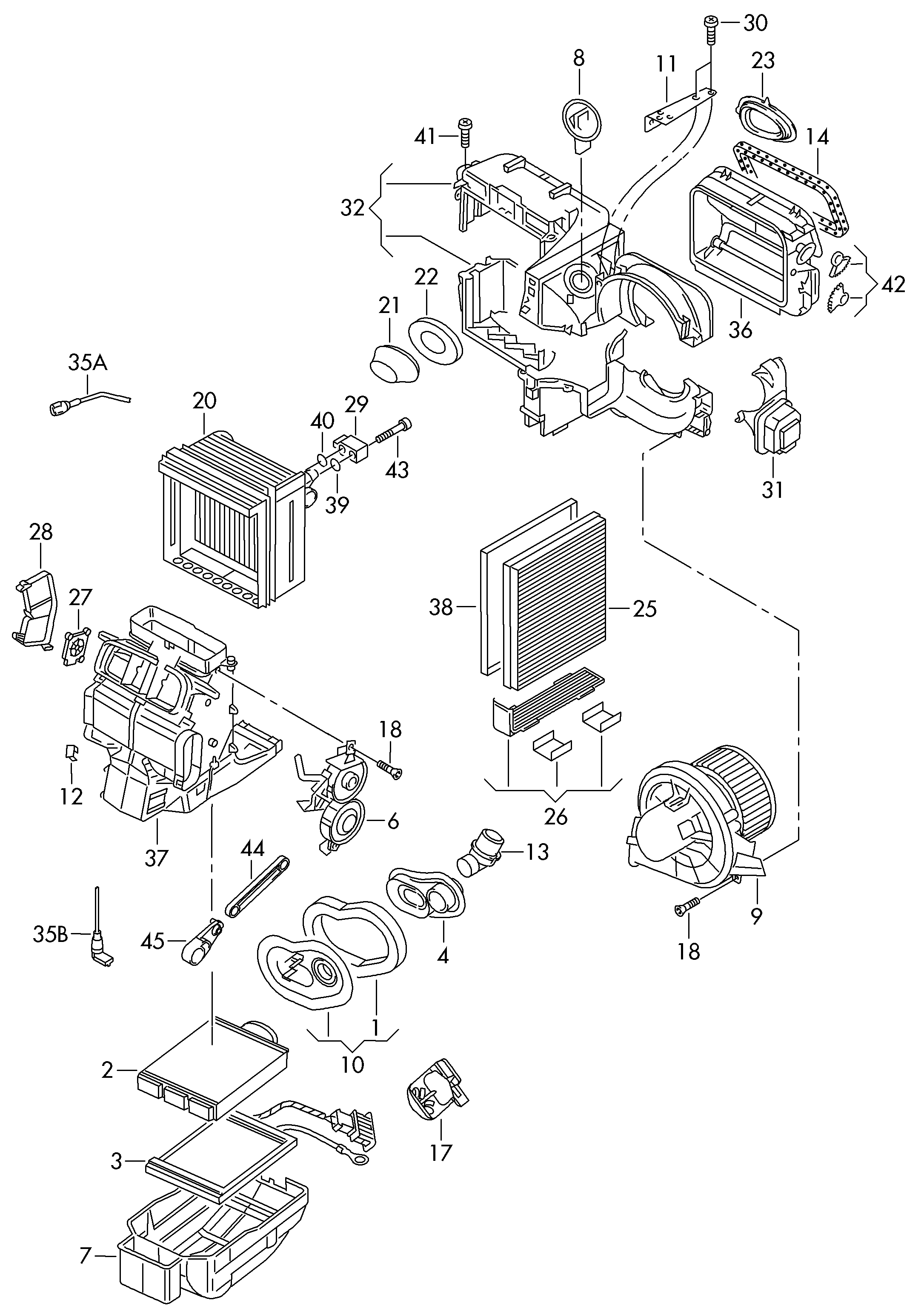 VAG 6Q0820679F - Paisuntaventtiili, ilmastointilaite inparts.fi