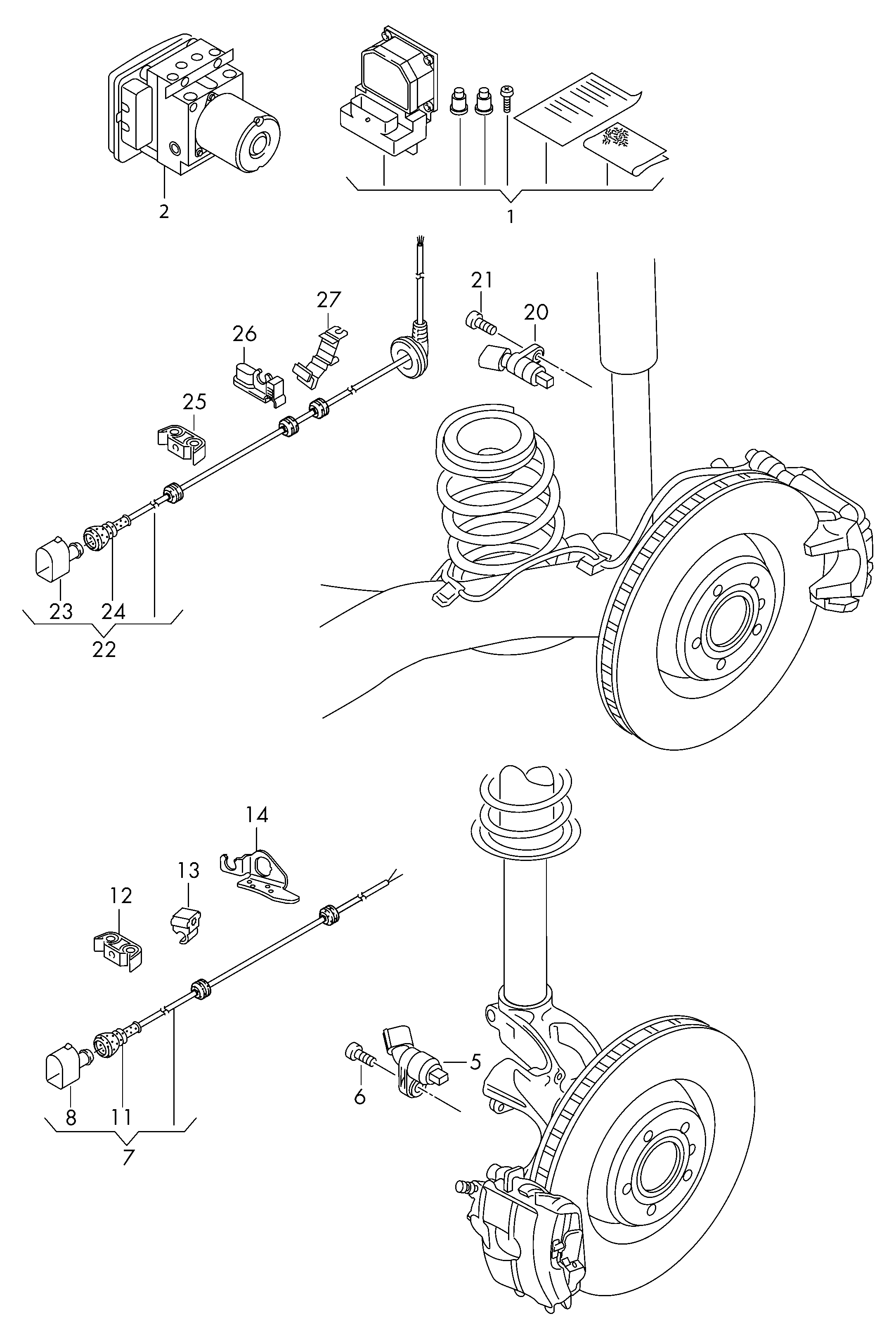 VW WHT 003 863 - ABS-anturi inparts.fi