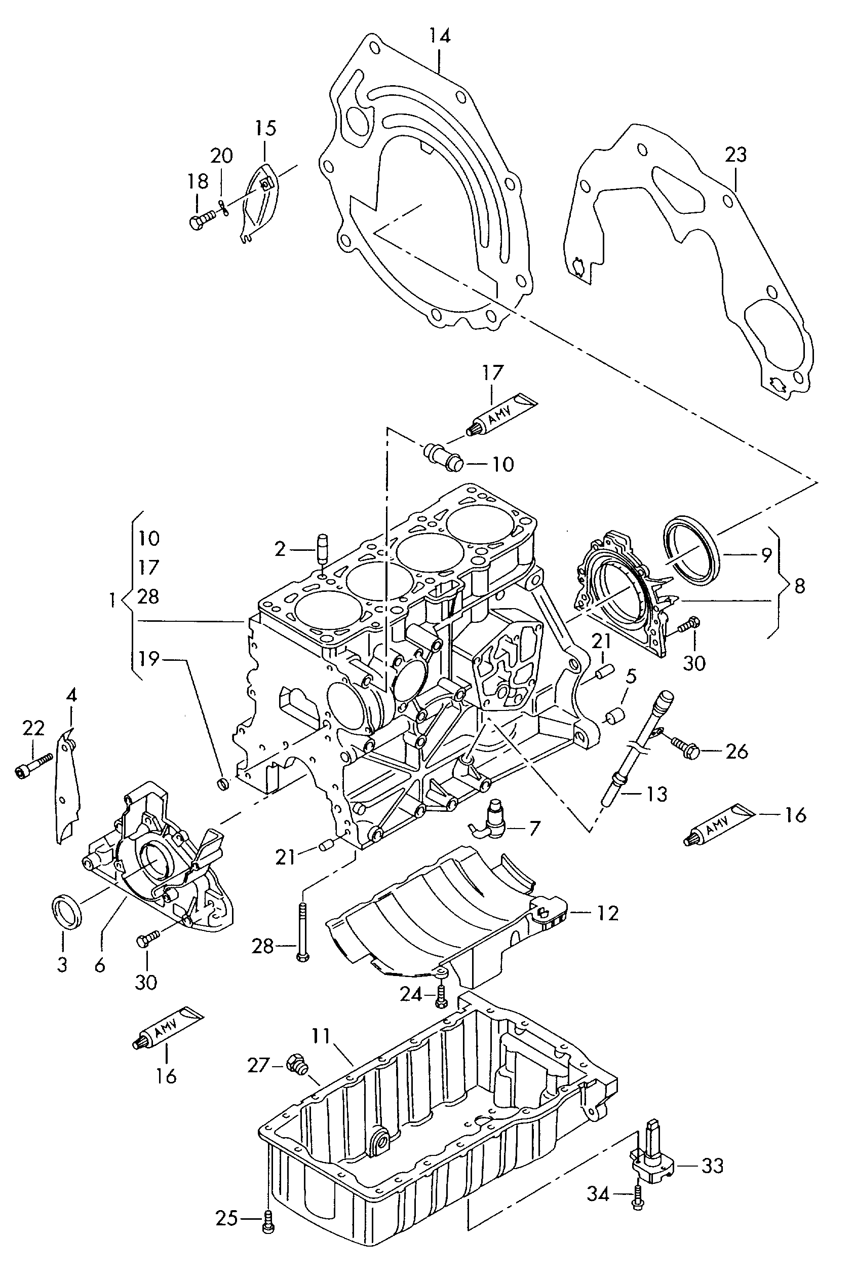 Skoda 045 906 433 A - Impulssianturi, kampiakseli inparts.fi