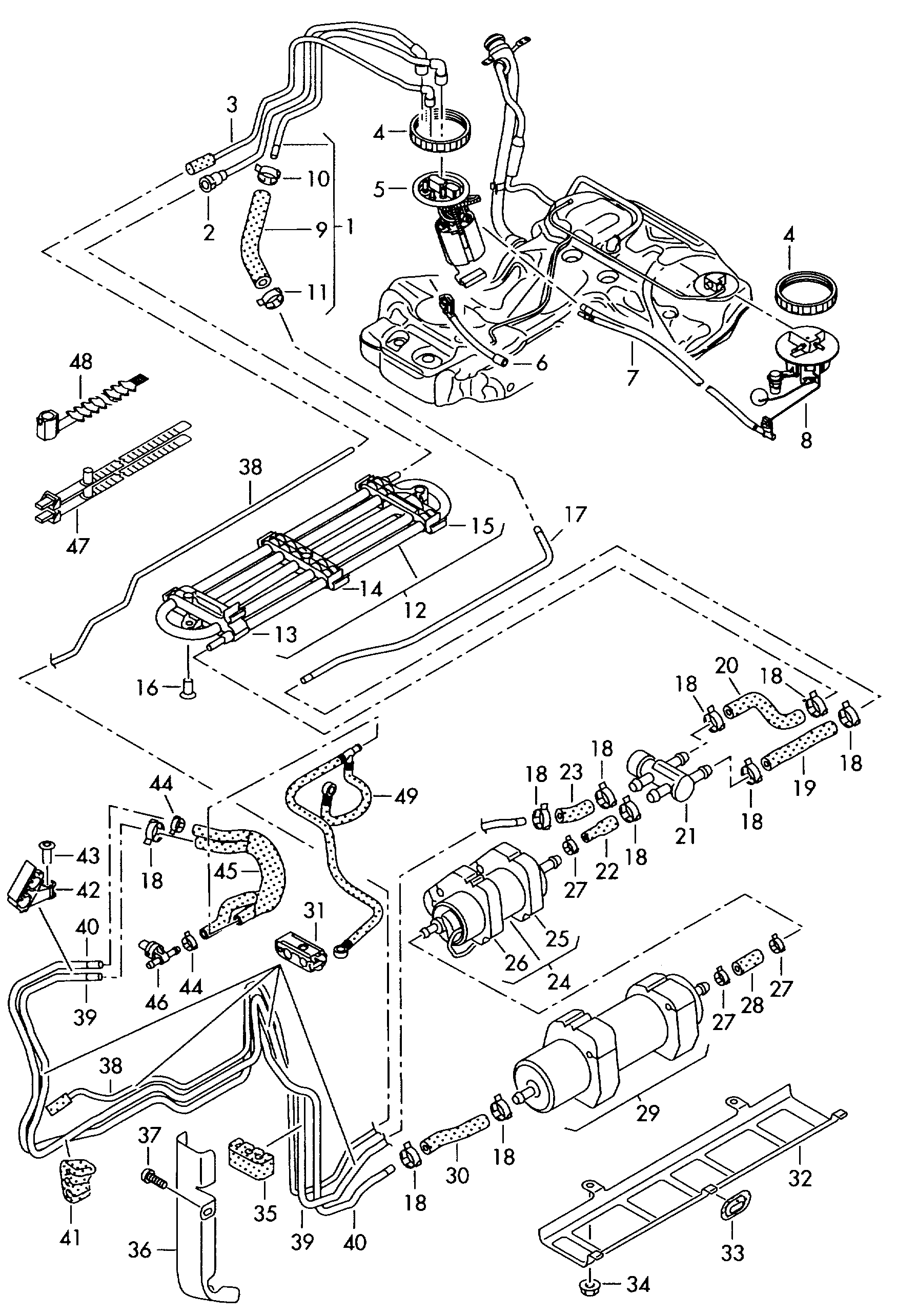 Skoda 8K0 906 089 A - Polttoainepumppu inparts.fi