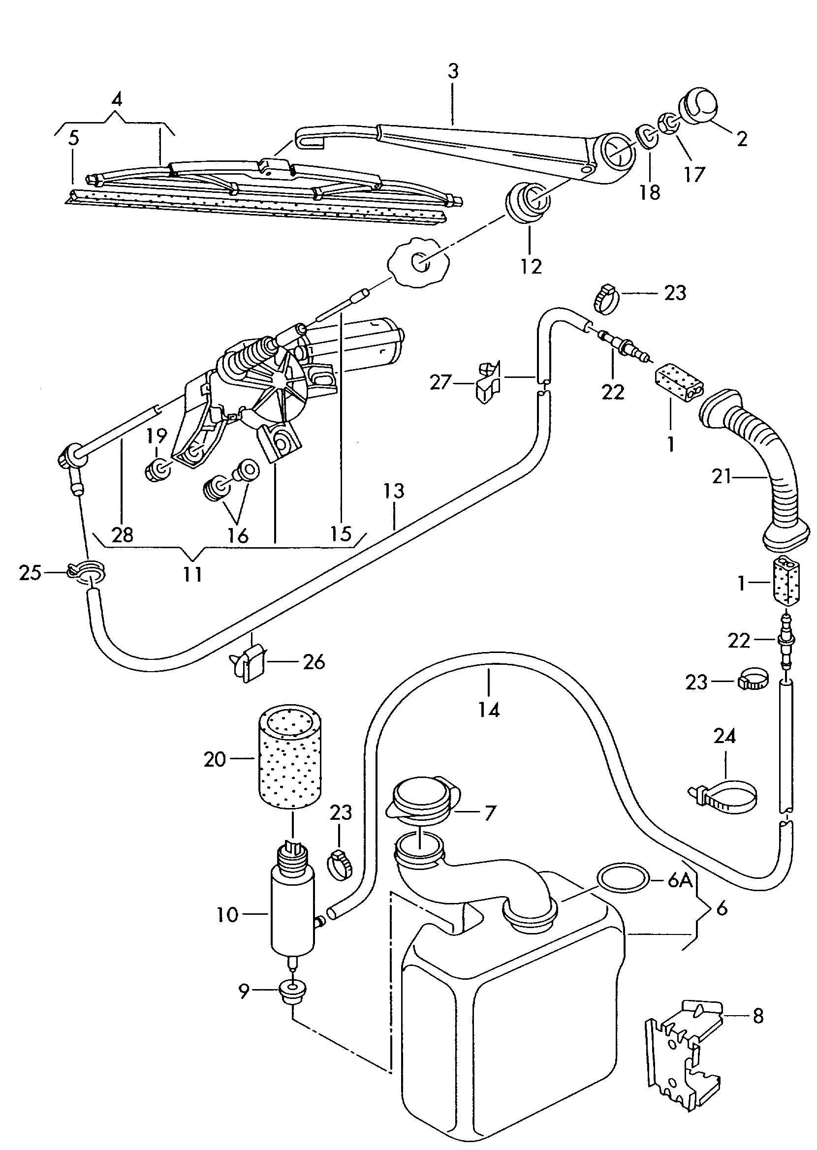 Seat 8L0955711B - Pyyhkijän moottori inparts.fi