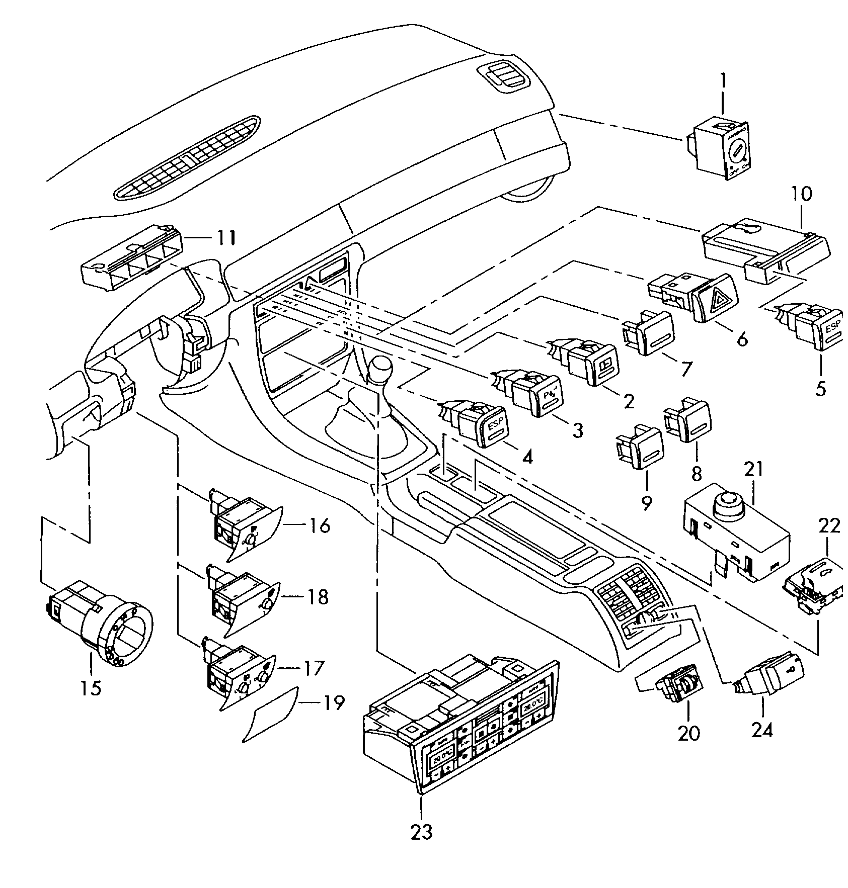 Seat 8E0 941 531 A - Kytkin, ajovalo inparts.fi