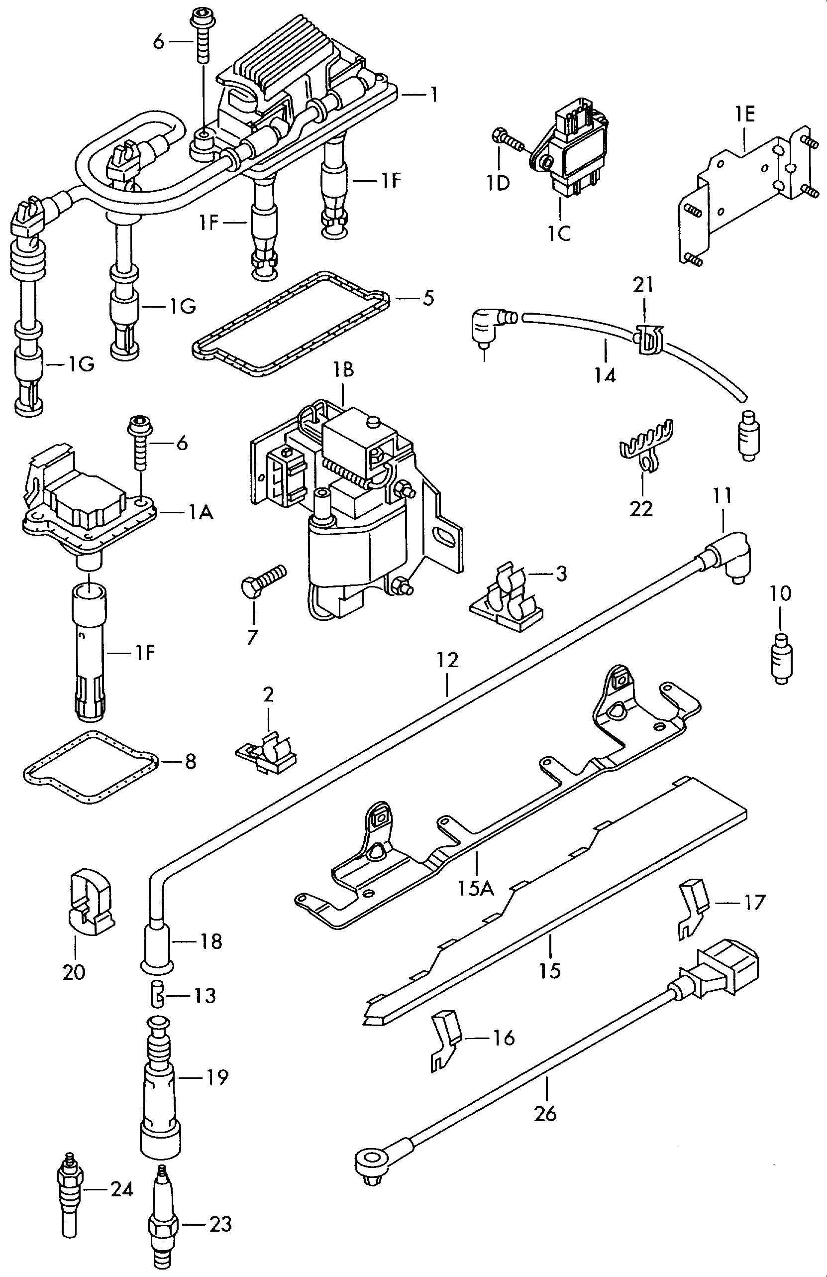 Skoda N   105 792 01 - Hehkutulppa inparts.fi