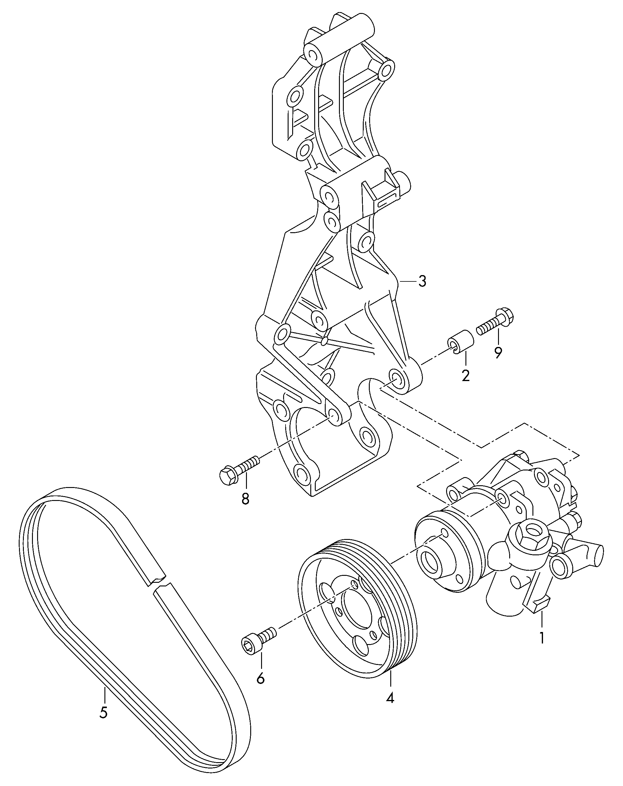 VAG 8E0 145 155N - Hydrauliikkapumppu, ohjaus inparts.fi