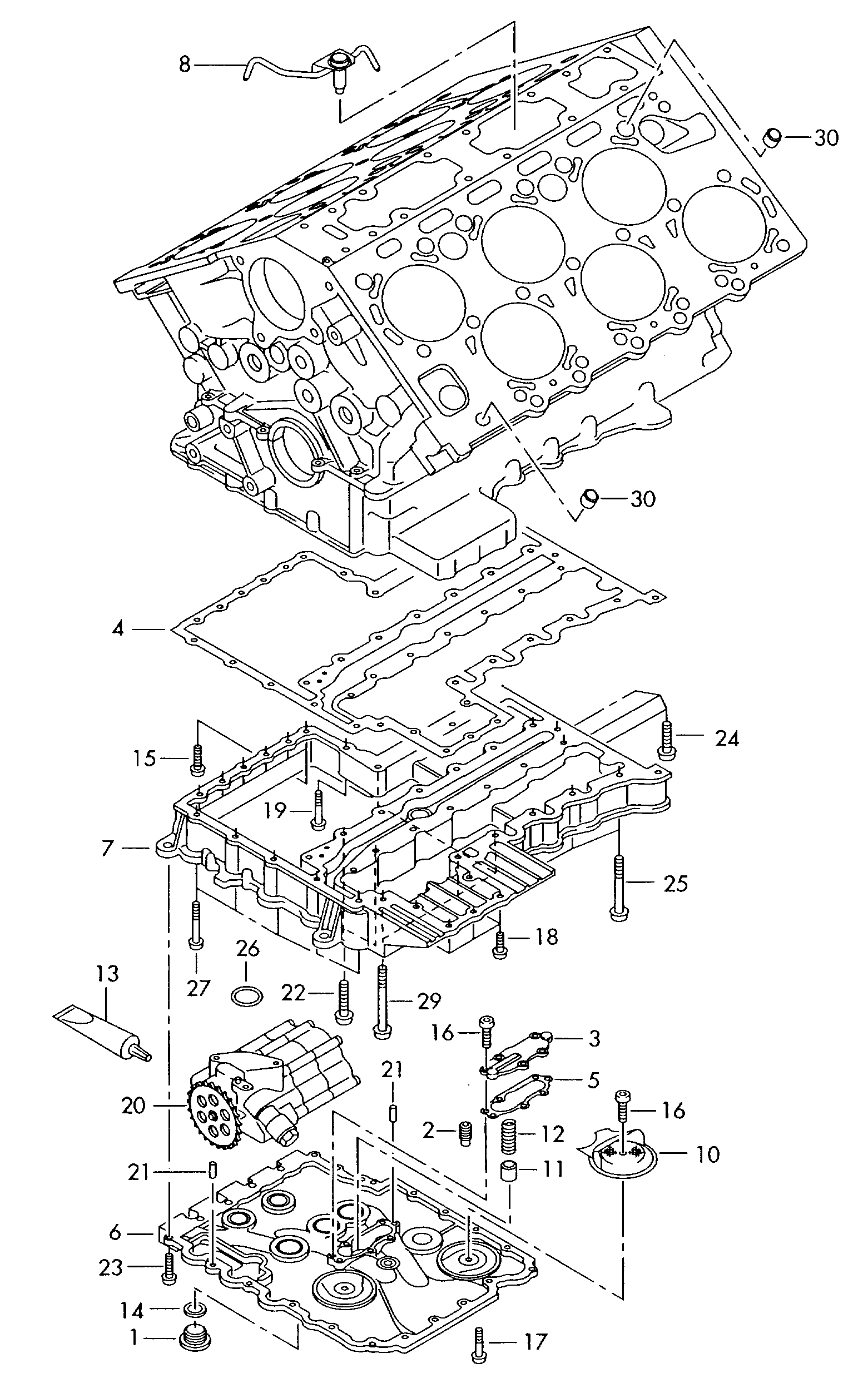 Seat 06C 103 085 - Akselitiiviste, nokka-akseli inparts.fi