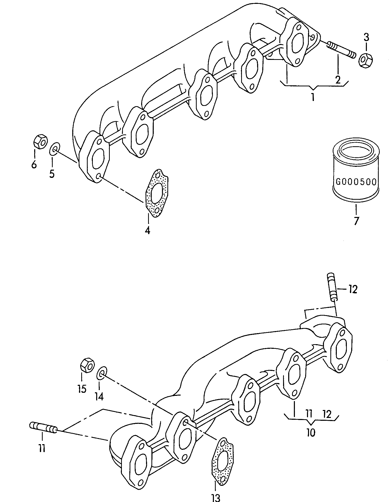 VW N  90071702 - Threaded pin inparts.fi