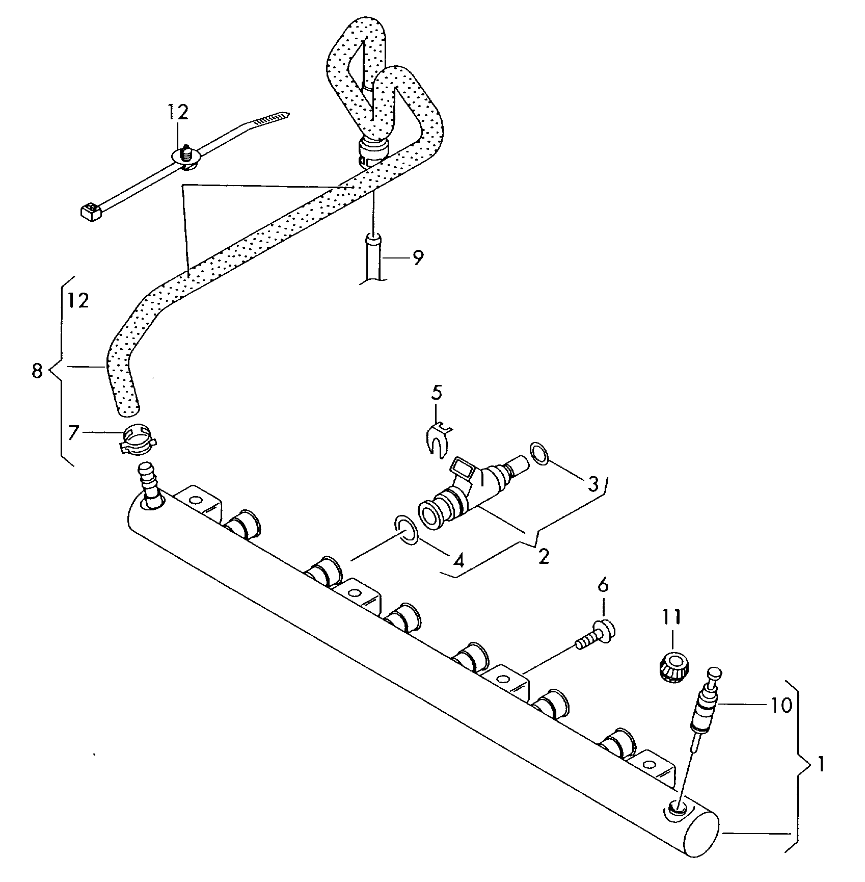 Seat 06A 906 149B - Tiivisterengas, ruiskutusventtiili inparts.fi