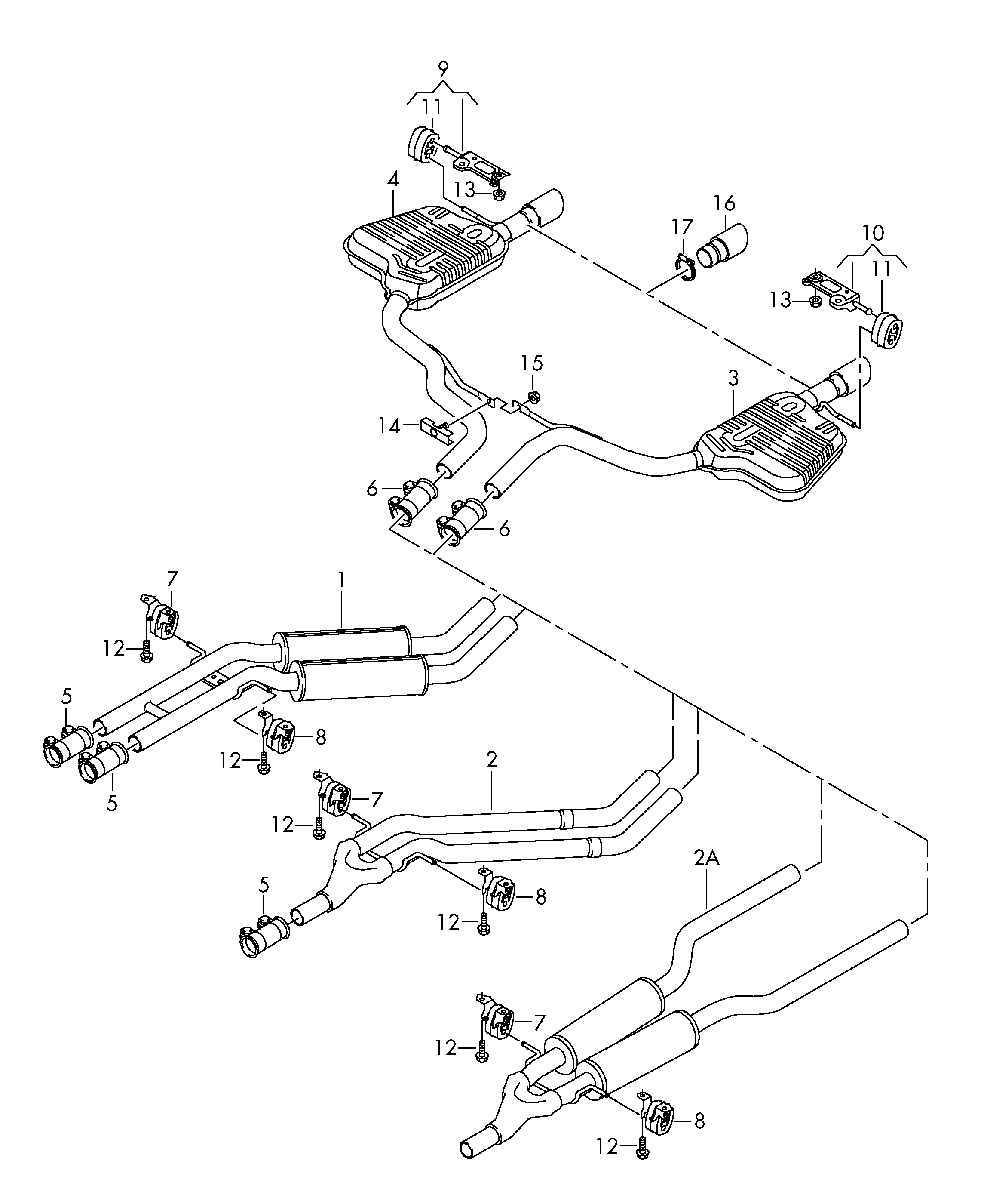 Seat 4F0253147D - Pidike, vaimennin inparts.fi