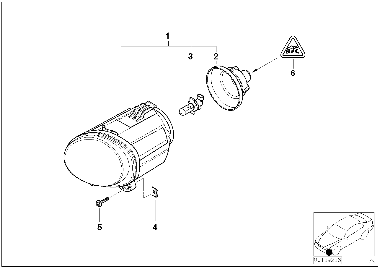 BMW 6317-8409-025 - Sumuvalo inparts.fi