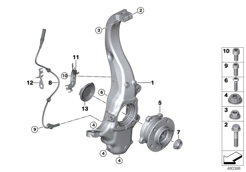 BMW 31206795959 - Pyöränlaakerisarja inparts.fi