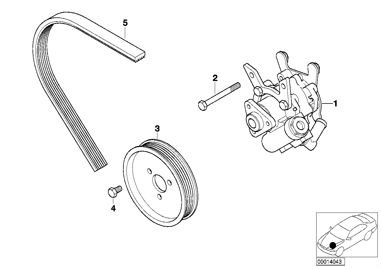 BMW 32 41 1 094 962 - Hydrauliikkapumppu, ohjaus inparts.fi