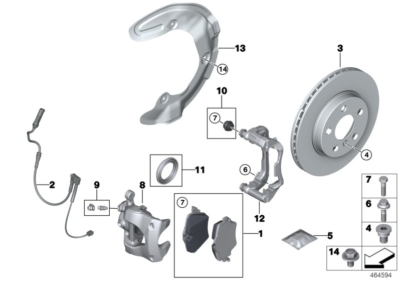 BMW 34207848324 - Repair kit bellows inparts.fi