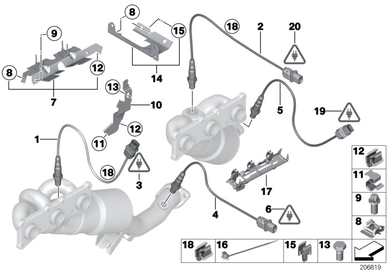 BMW 11787544561 - Lambdatunnistin inparts.fi