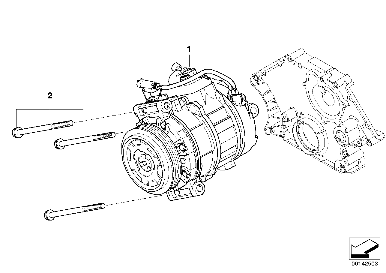 BMW 64 52 6 956 715 - Kompressori, ilmastointilaite inparts.fi