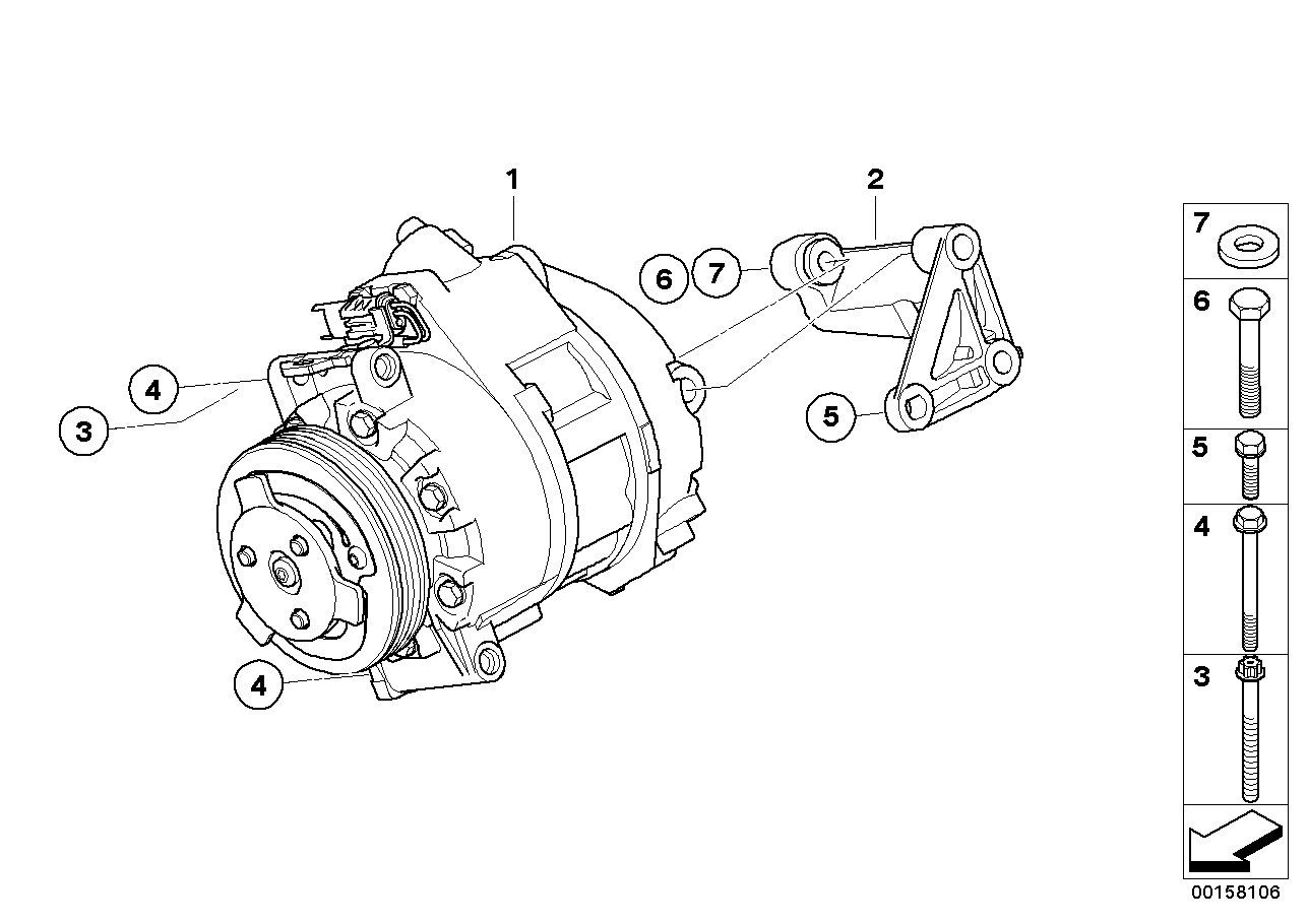 BMW 64 50 9 121 762 - Kompressori, ilmastointilaite inparts.fi