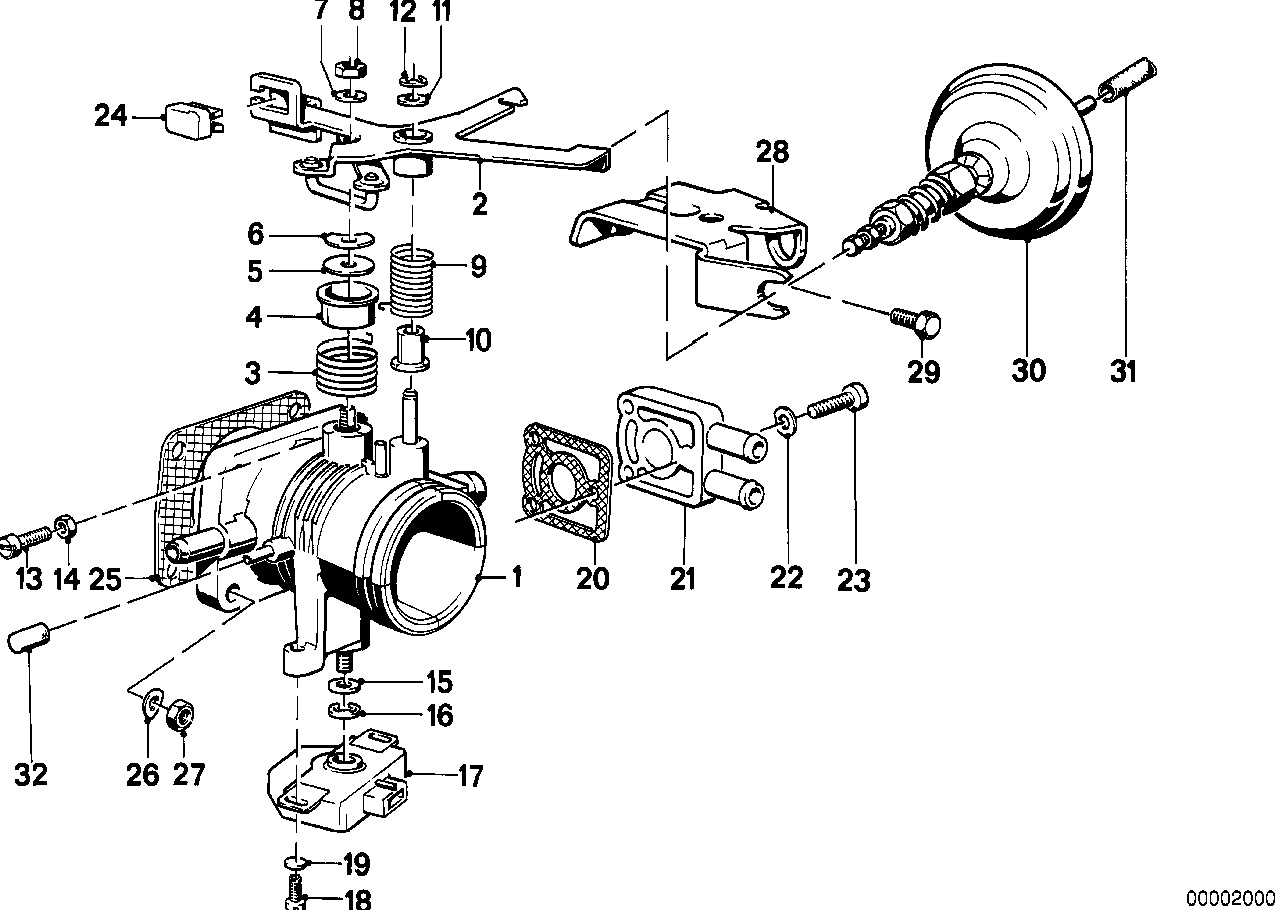 BMW 13 63 1 710 559 - Tunnistin, kaasuläppä inparts.fi