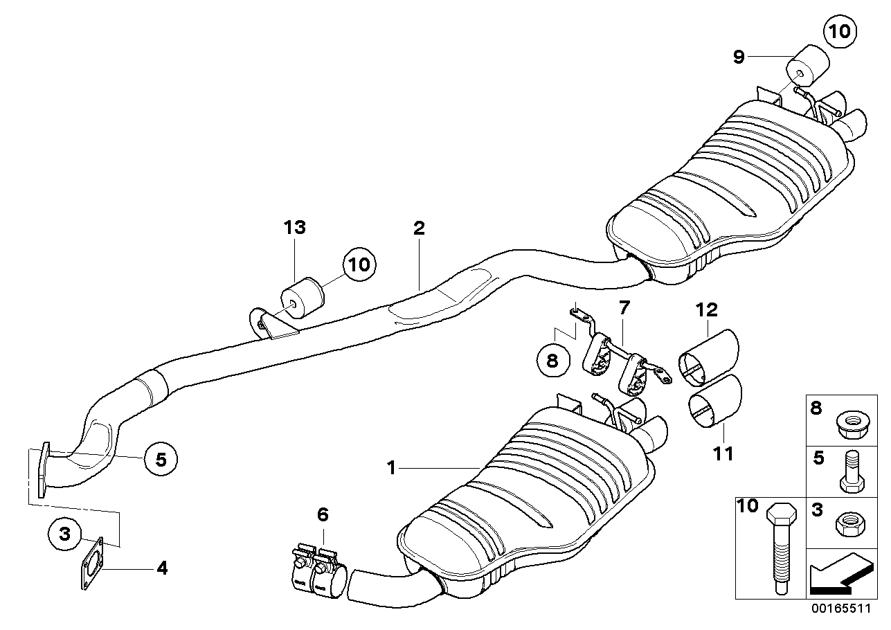 BMW 18303413461 - Laakerin holkki, vakaaja inparts.fi