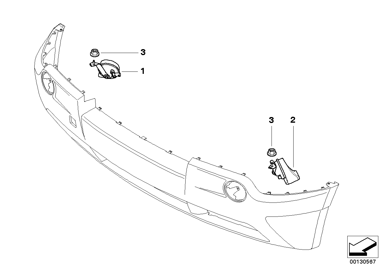 BMW 61333440389 - Äänitorvi, fanfaari inparts.fi